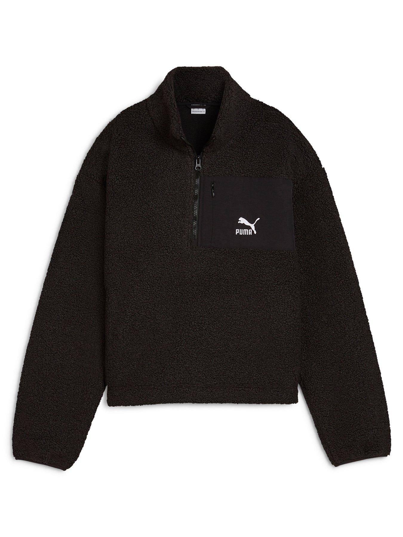 Image 6 of 6 of Puma Women's Classics Winterized Half-Zip - Black