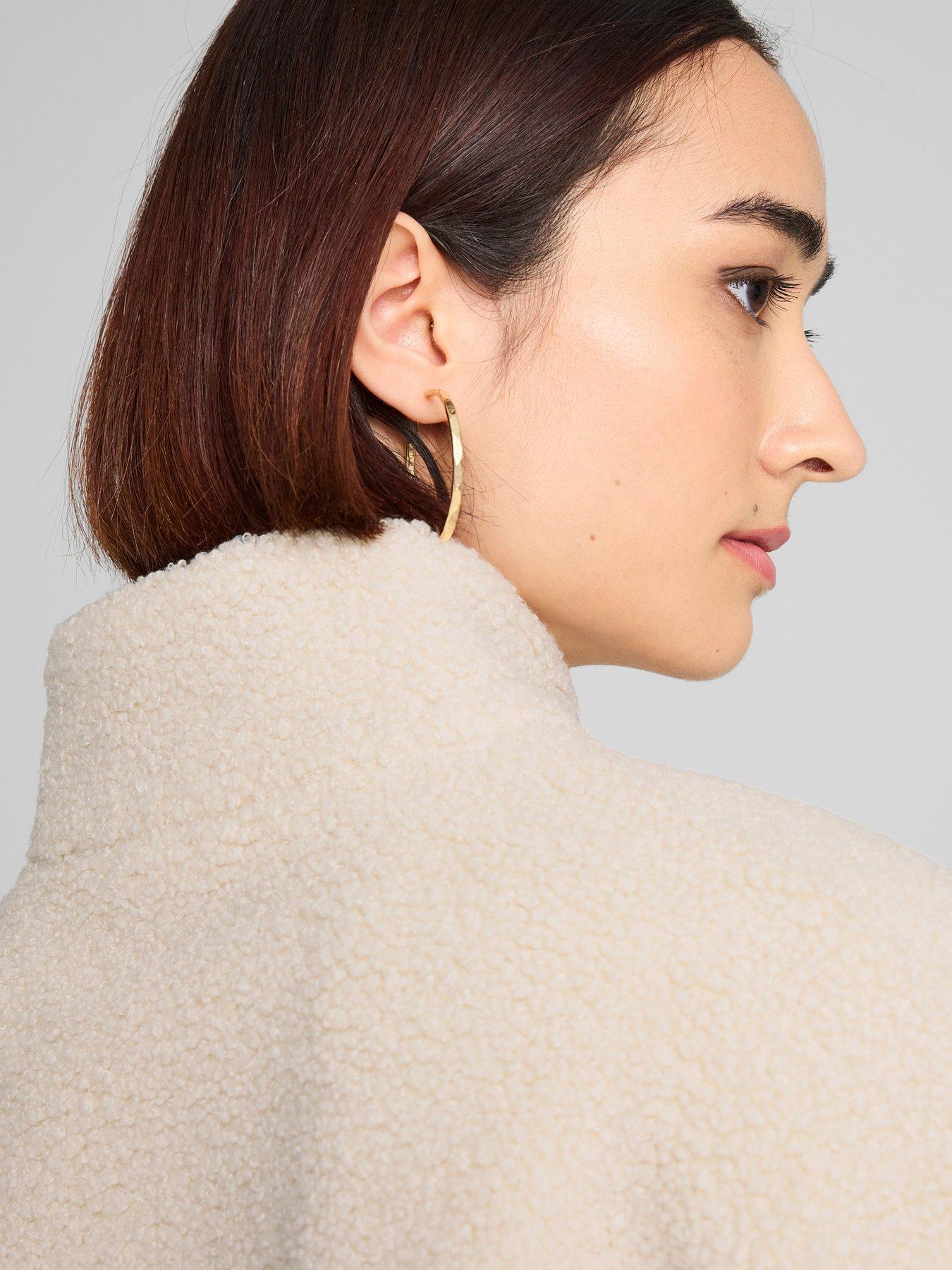 Image 4 of 6 of Puma Women's Classics Winterized Half-Zip - Off White