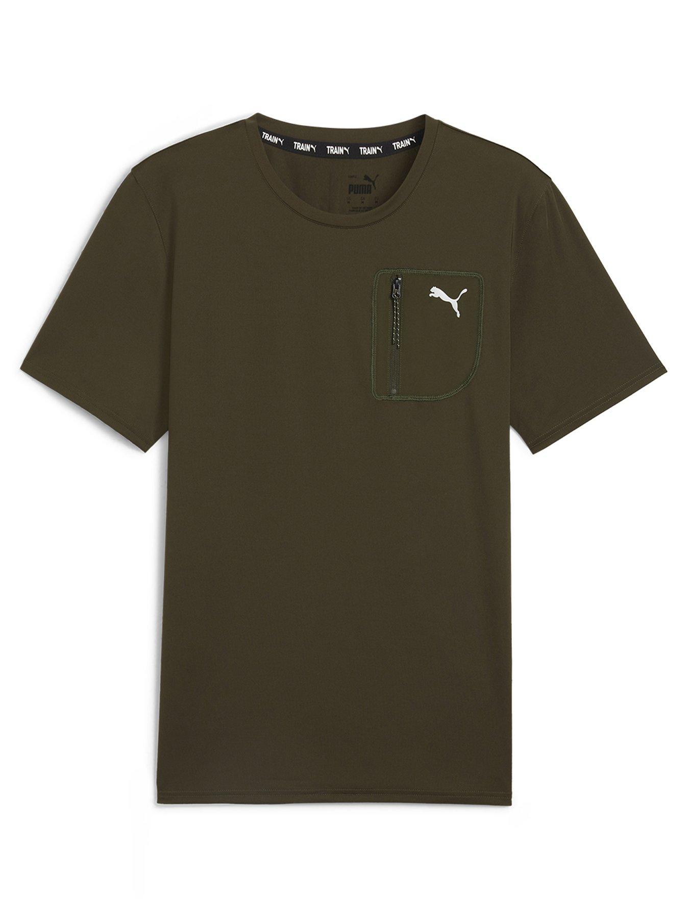 puma-mens-flex-cargo-tee-greenoutfit