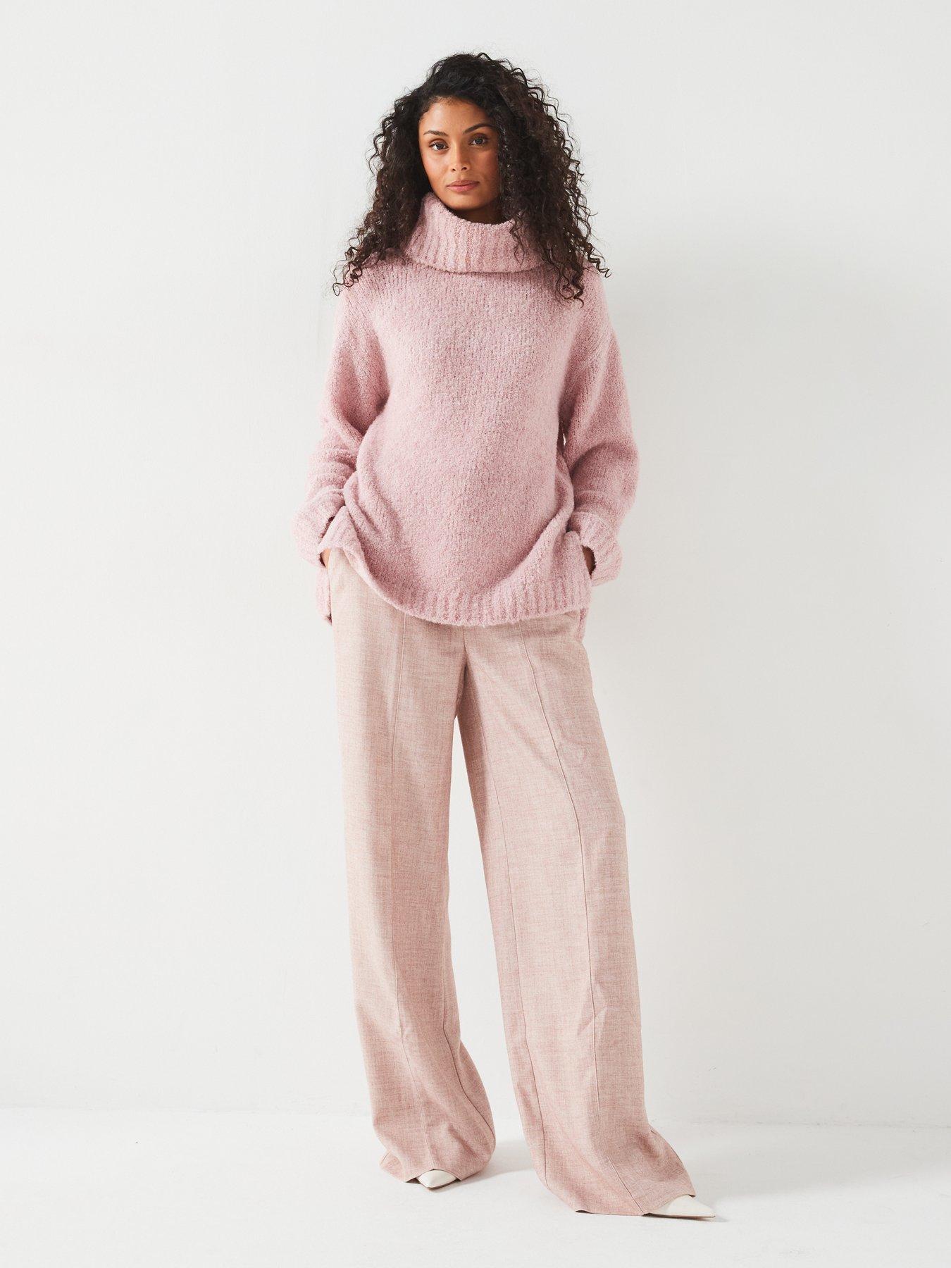 v-by-very-roll-neck-boucle-jumper-pinkback