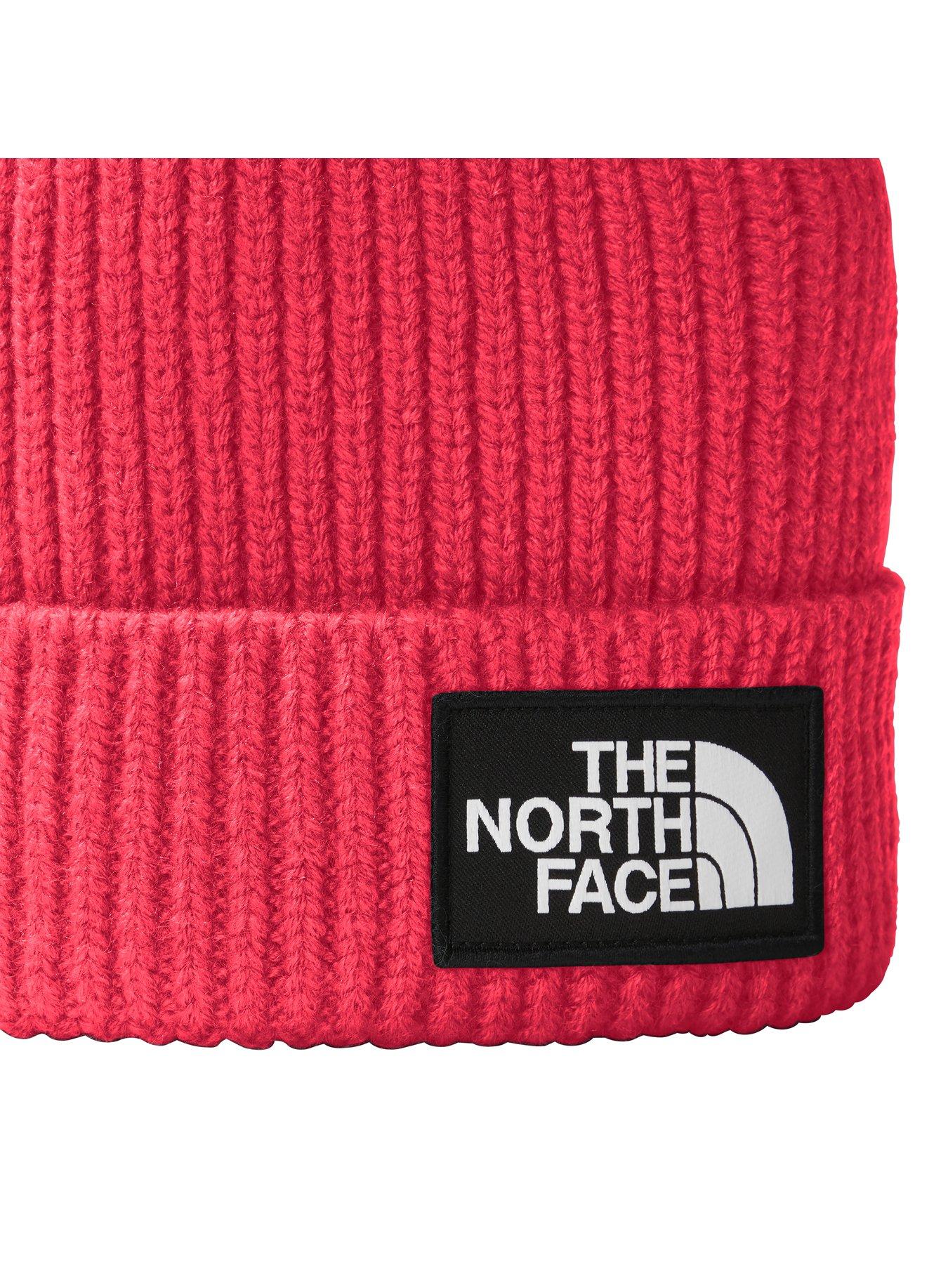 the-north-face-junior-kids-tnf-box-logo-cuffed-beanie-poppyback