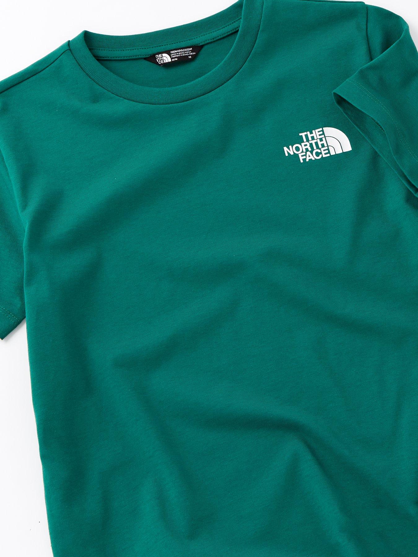 the-north-face-juniors-short-sleeve-simple-domenbspt-shirt-greenoutfit