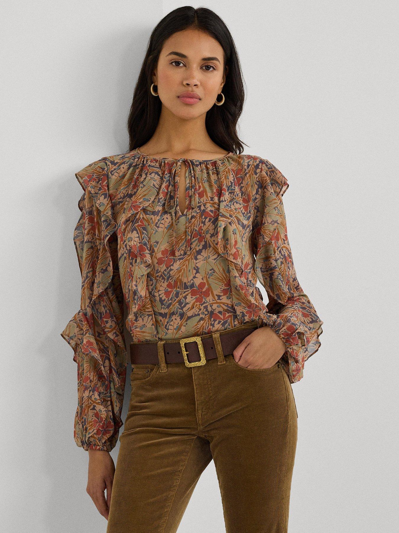 lauren-by-ralph-lauren-oralee-long-sleeve-blouse-creamfront