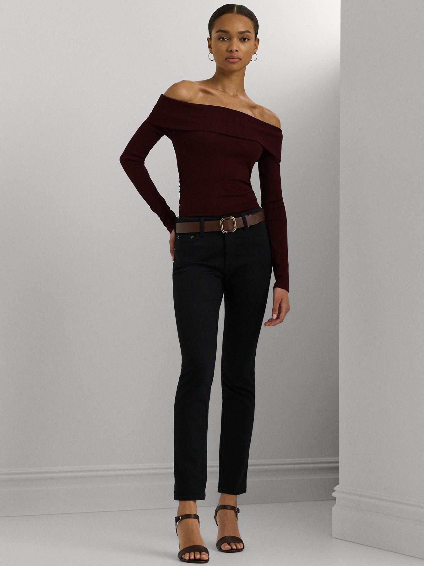 lauren-by-ralph-lauren-arenne-long-sleeve-bardot-top-redback