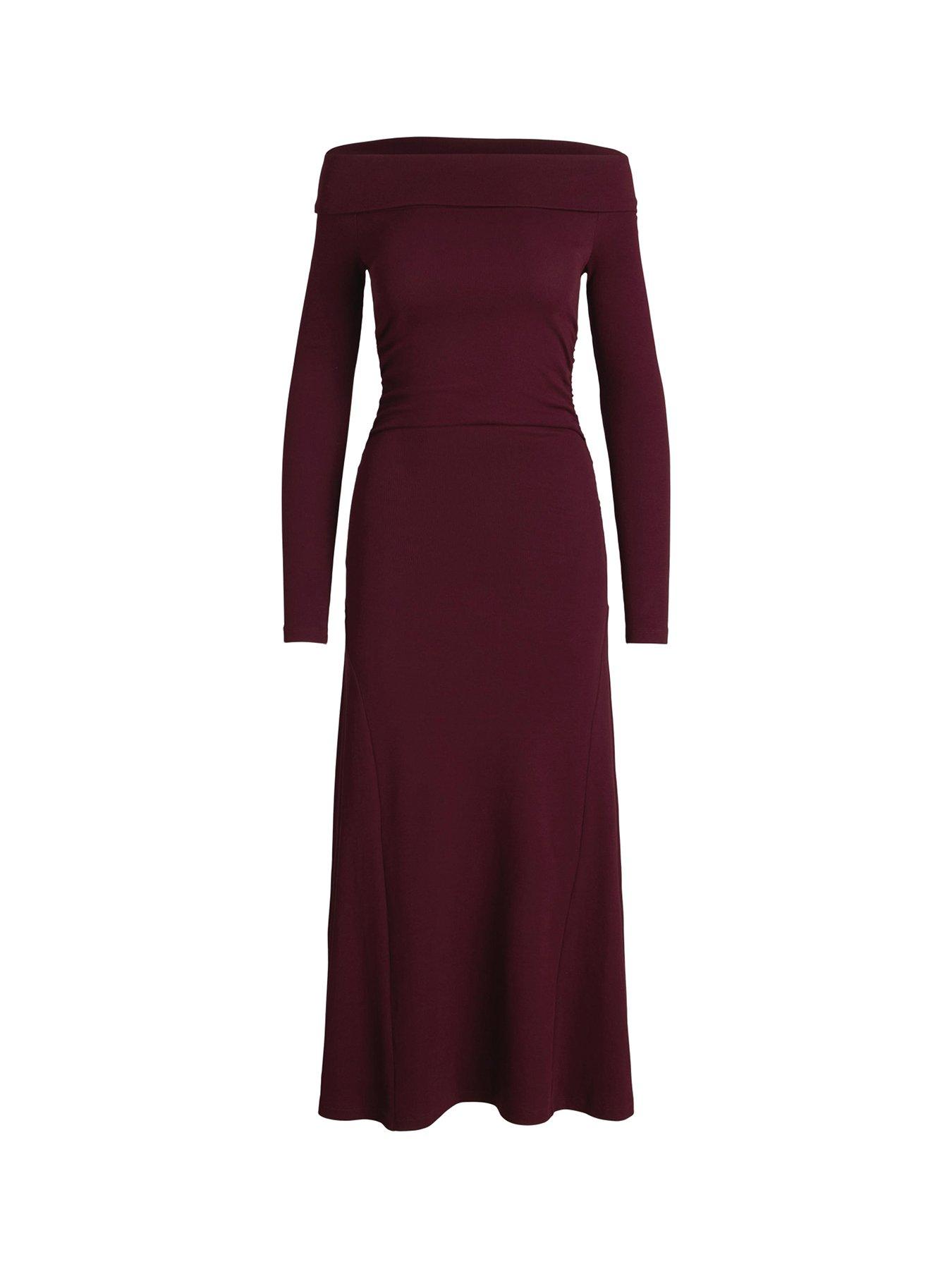 lauren-by-ralph-lauren-elowyn-long-sleeve-dress-reddetail