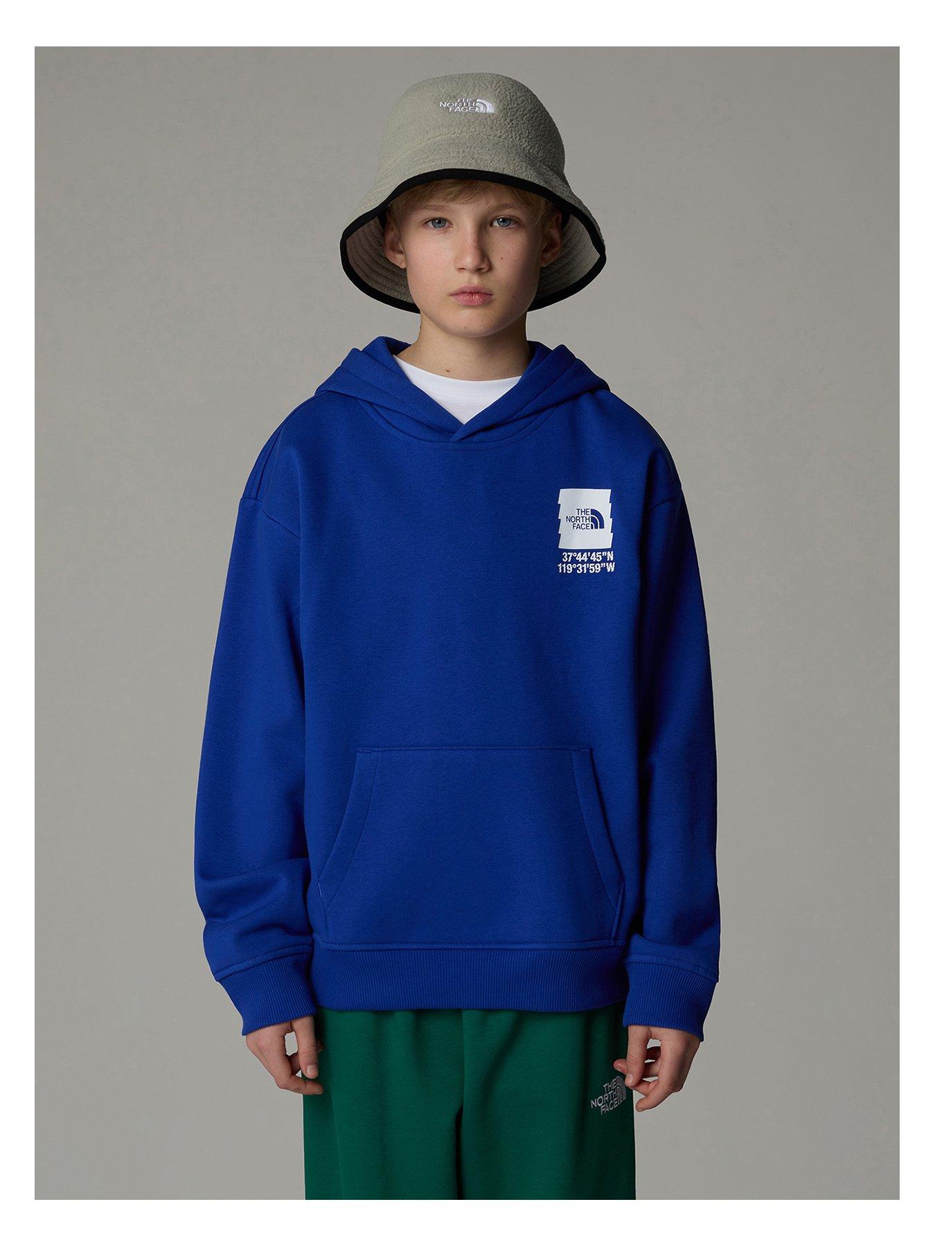 the-north-face-junior-boys-coordinates-graphic-oversized-hoodie-blue