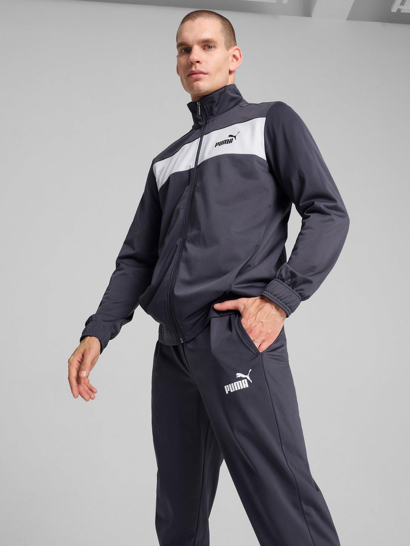 Puma Men s Poly Tracksuit Grey Very Ireland