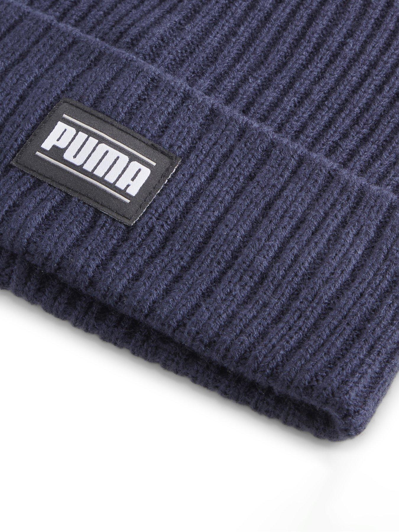 puma-ribbed-classic-cuff-beanie-navyoutfit