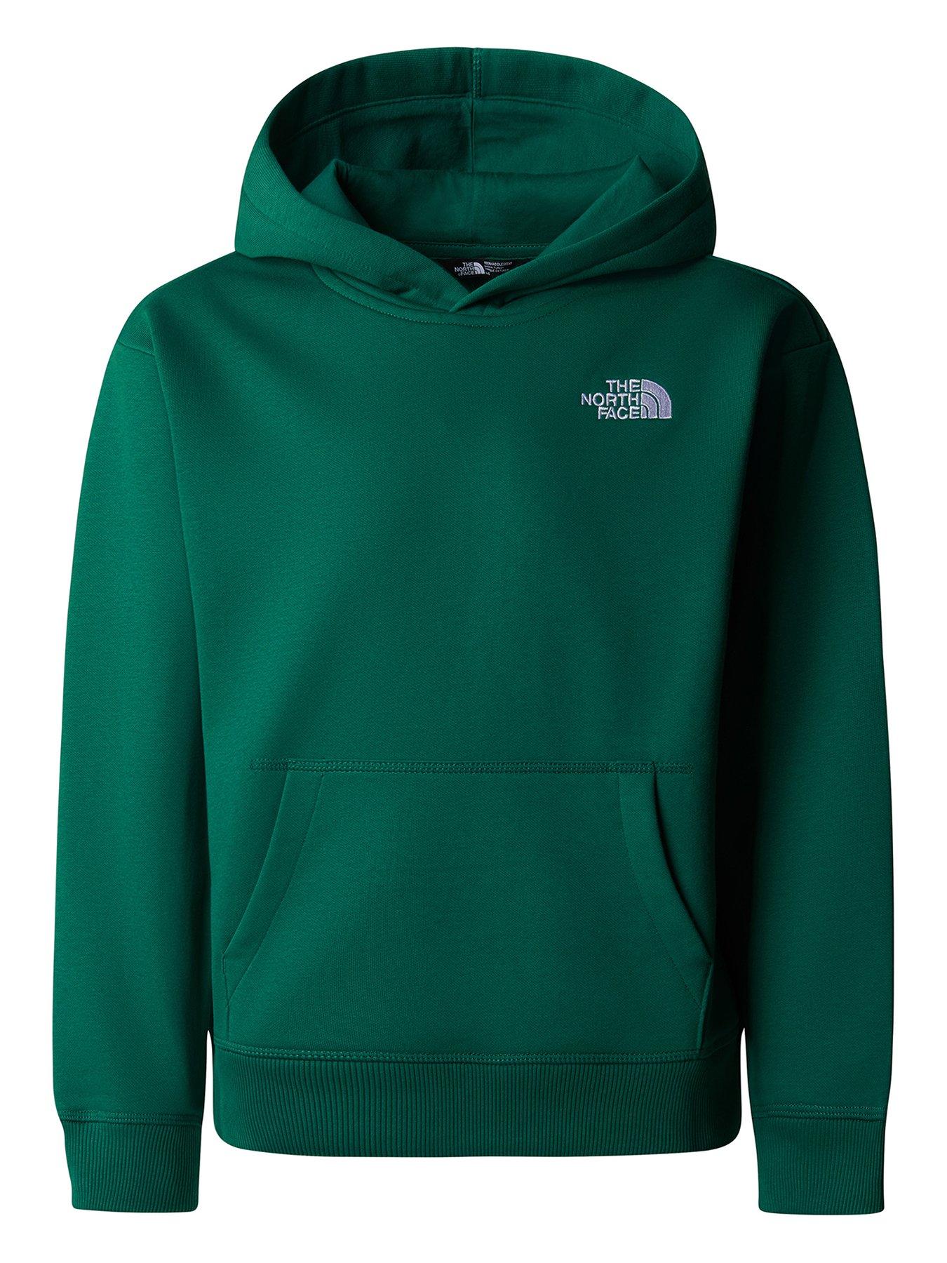 the-north-face-juniors-essential-oversized-hoodie-green