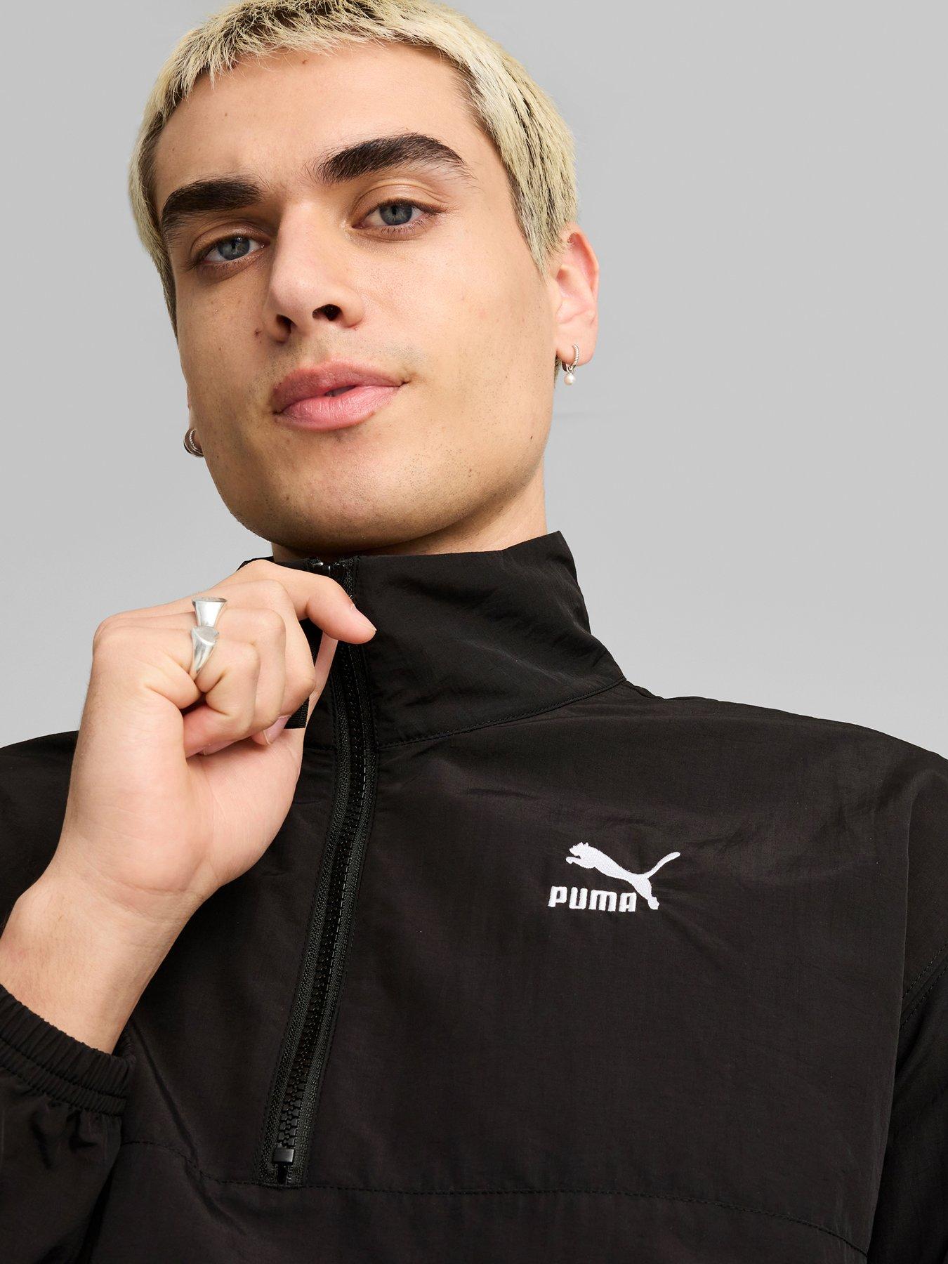 puma-mens-classics-woven-half-zip-top-blackdetail