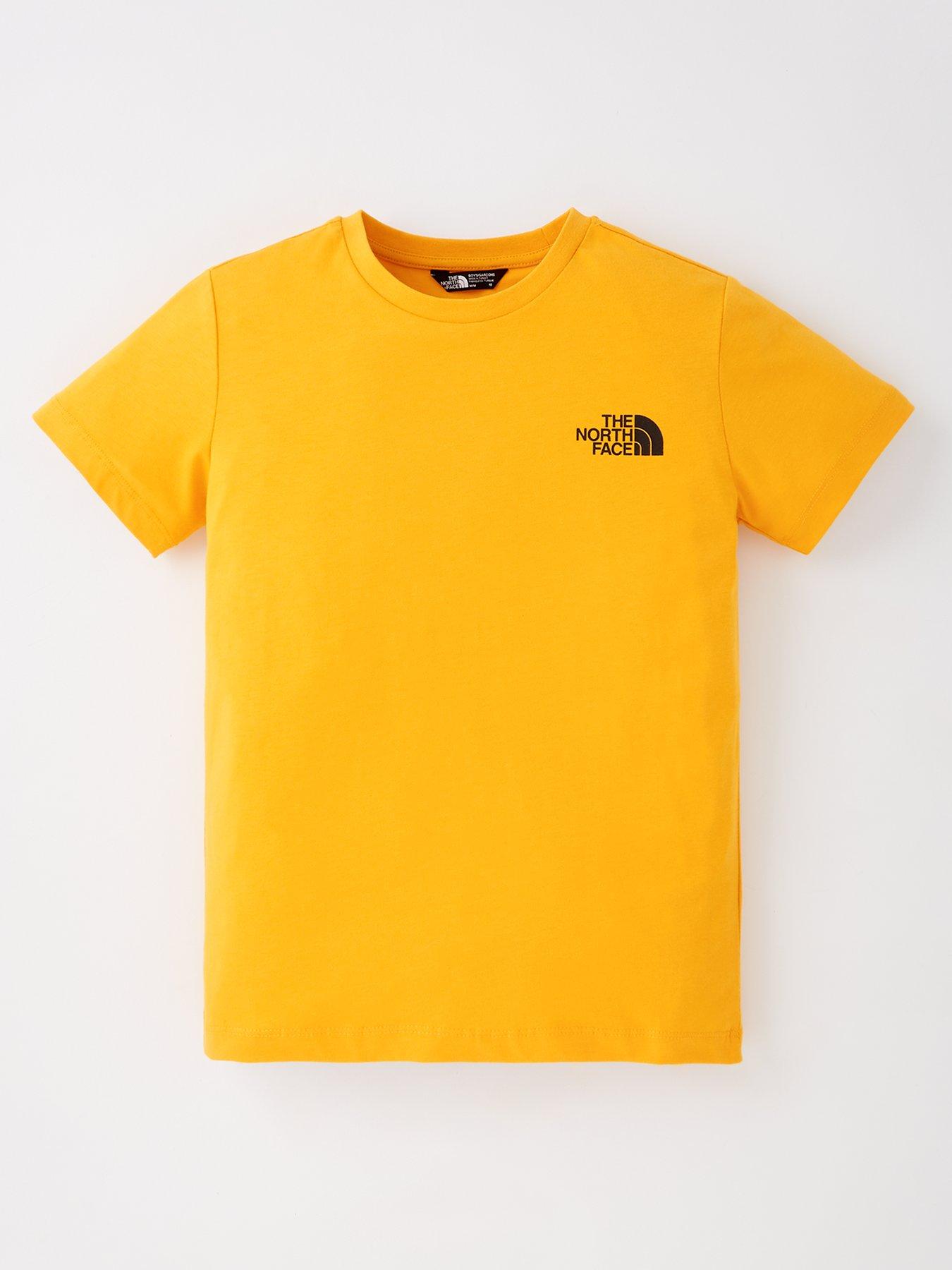 the-north-face-junior-boys-redbox-short-sleeve-tee-gold