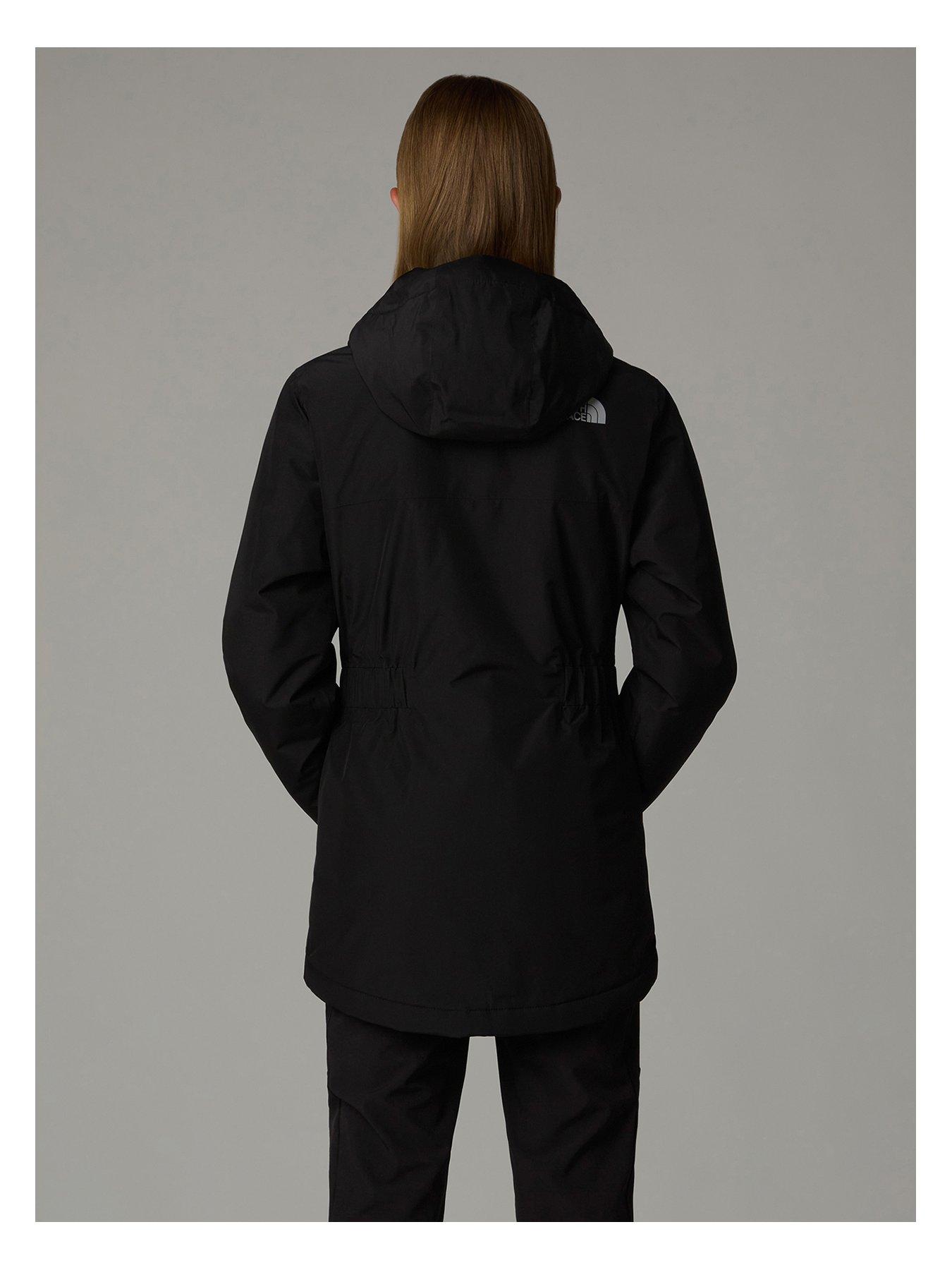 Image 3 of 4 of THE NORTH FACE Junior Girls Hikesteller Insulated Parka - Black