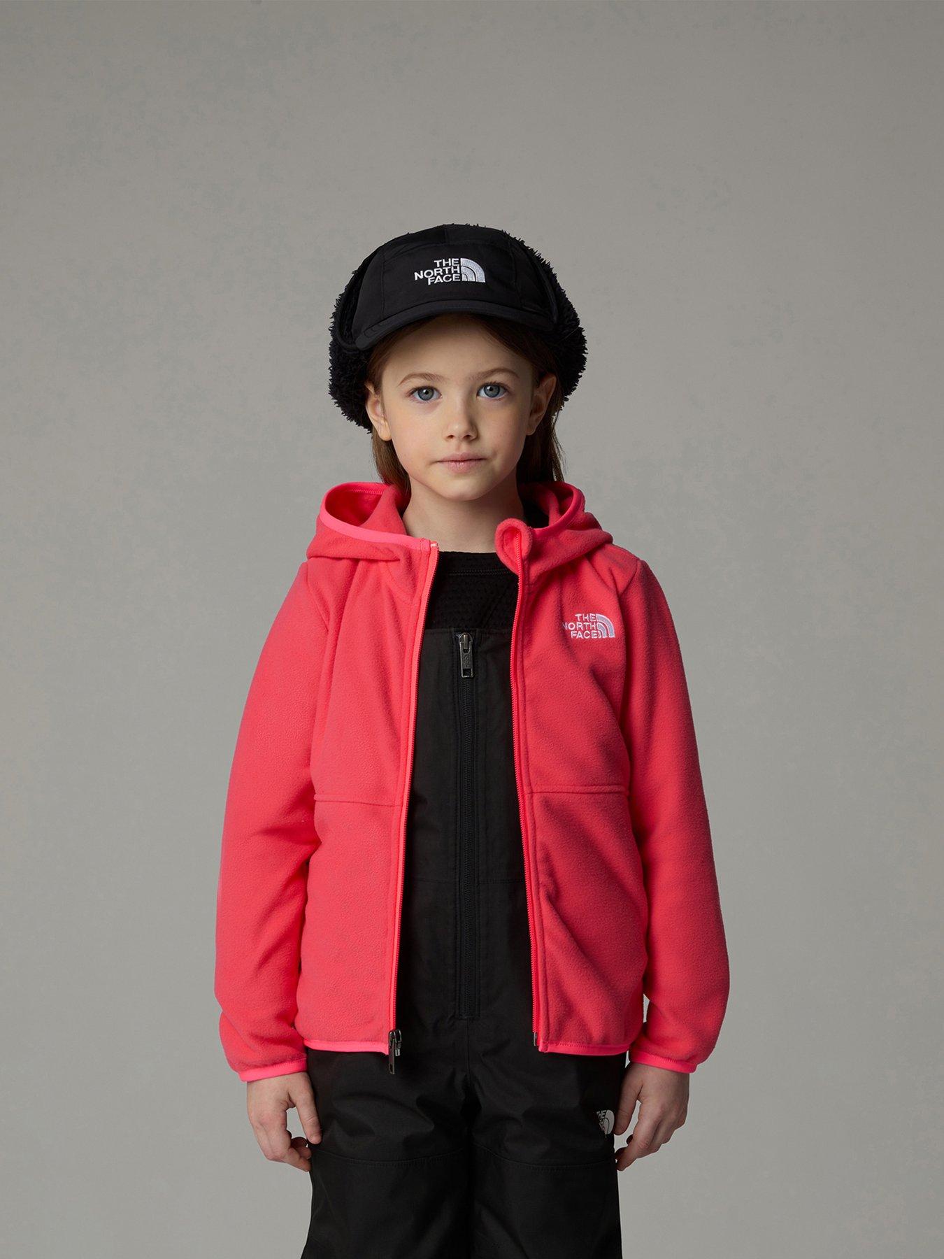 the-north-face-kids-girls-glacier-full-zip-hoodie-pinkoutfit