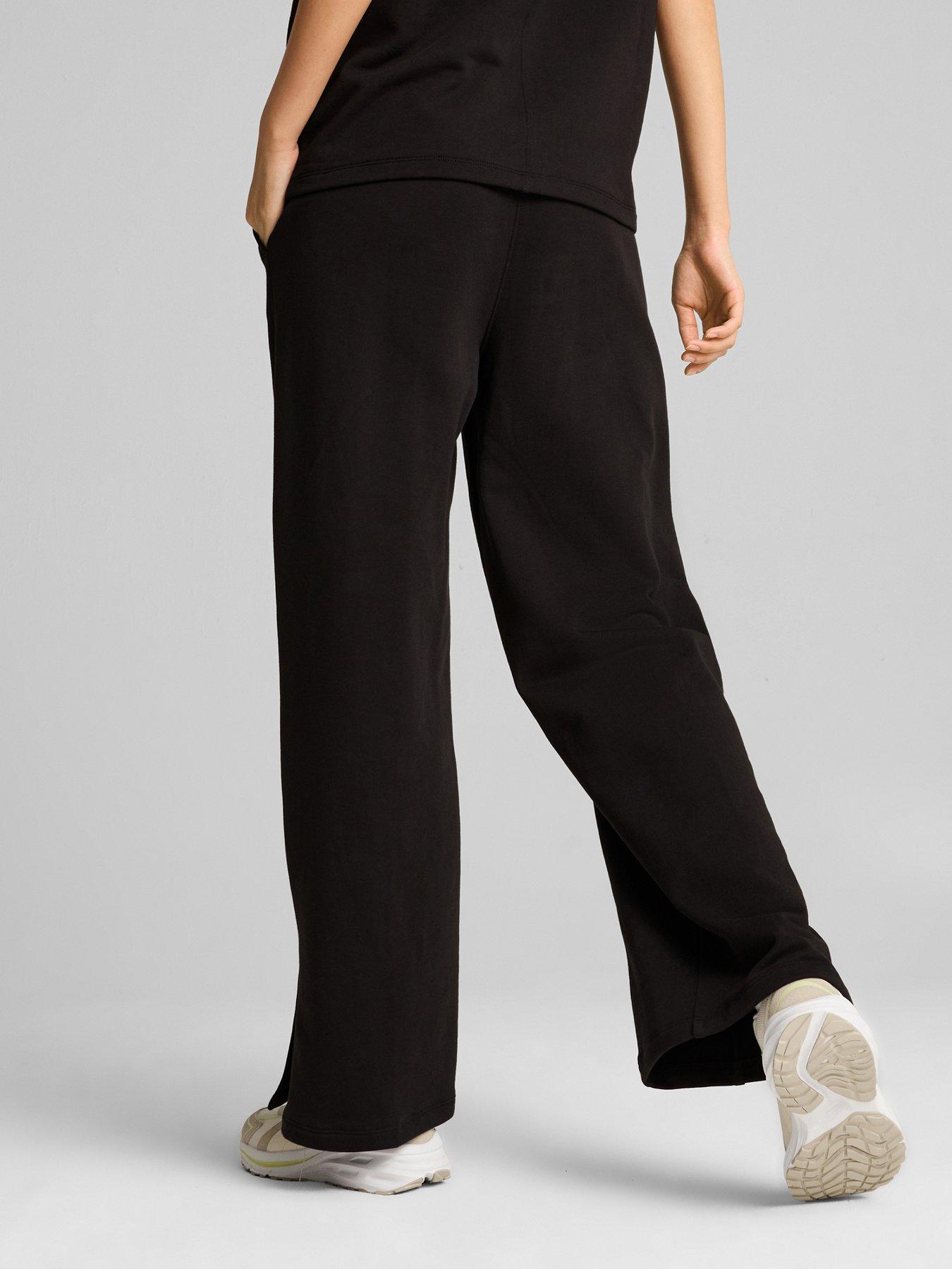 puma-womens-her-high-waist-straight-leg-pants-blackstillFront