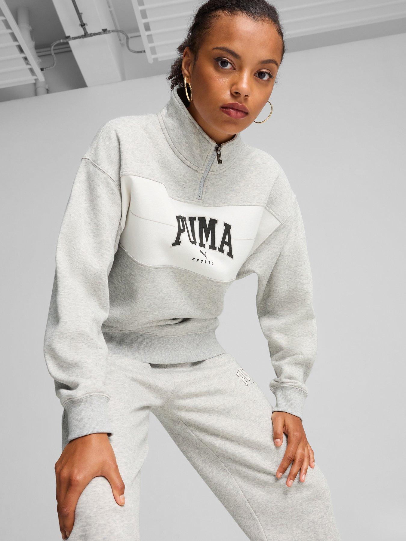 undefined Women's Sqd Half-zip Top - Grey