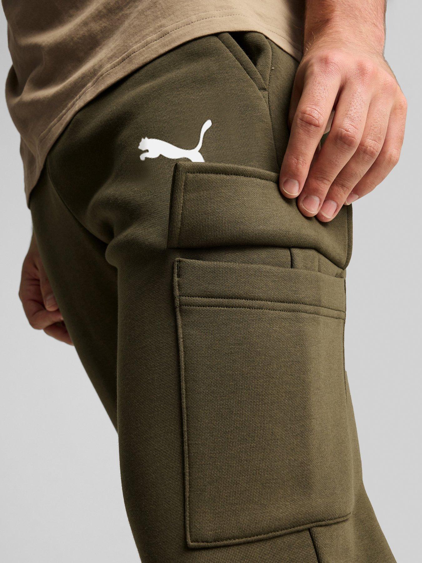 puma-mens-essentials-cargo-pants-greendetail