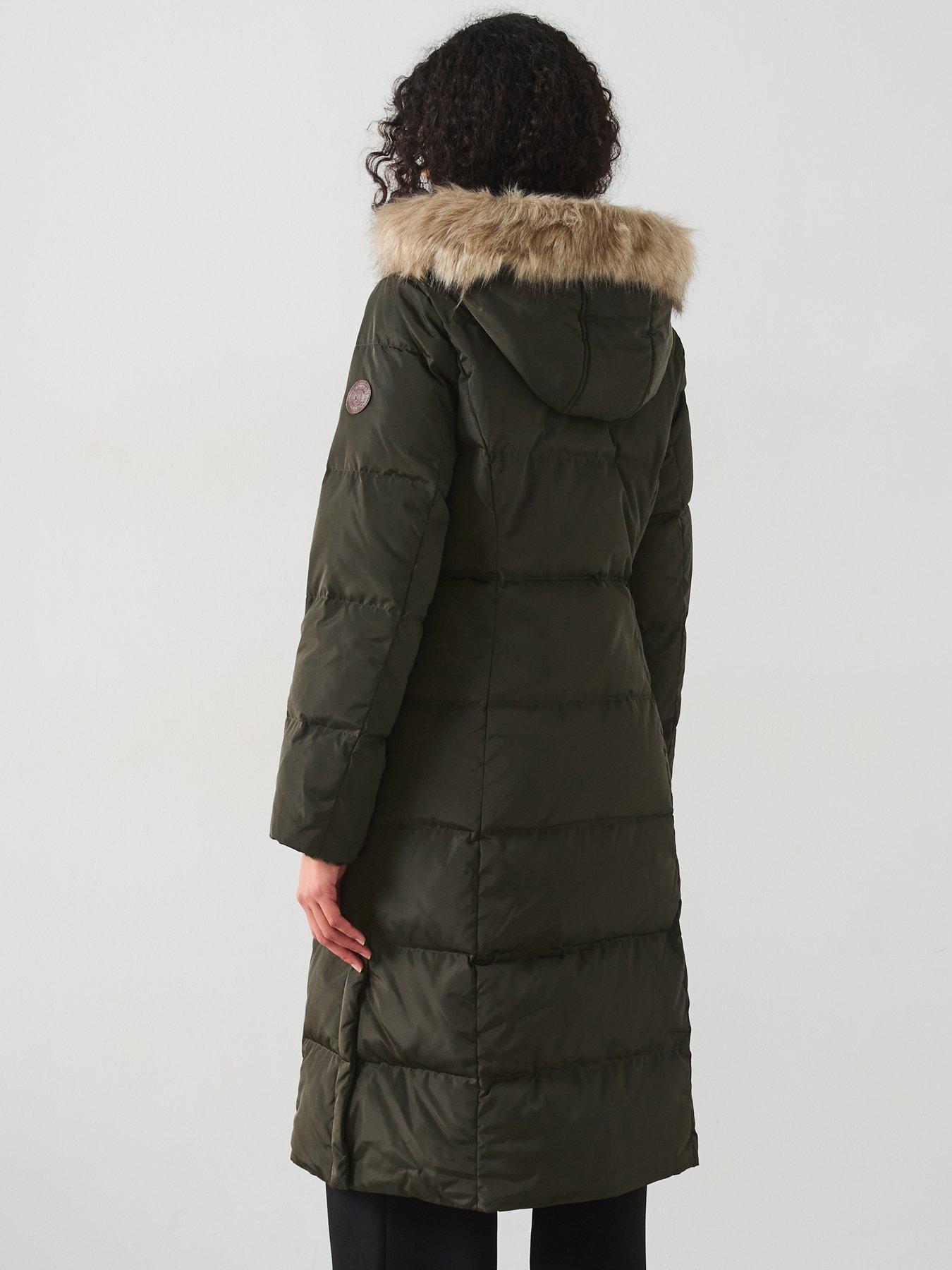 lauren-by-ralph-lauren-longline-padded-coat-greenstillFront