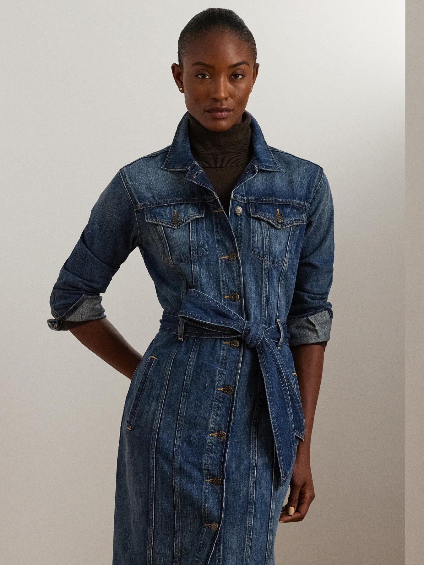 lauren-by-ralph-lauren-hadell-long-sleeve-denim-dress-blueoutfit