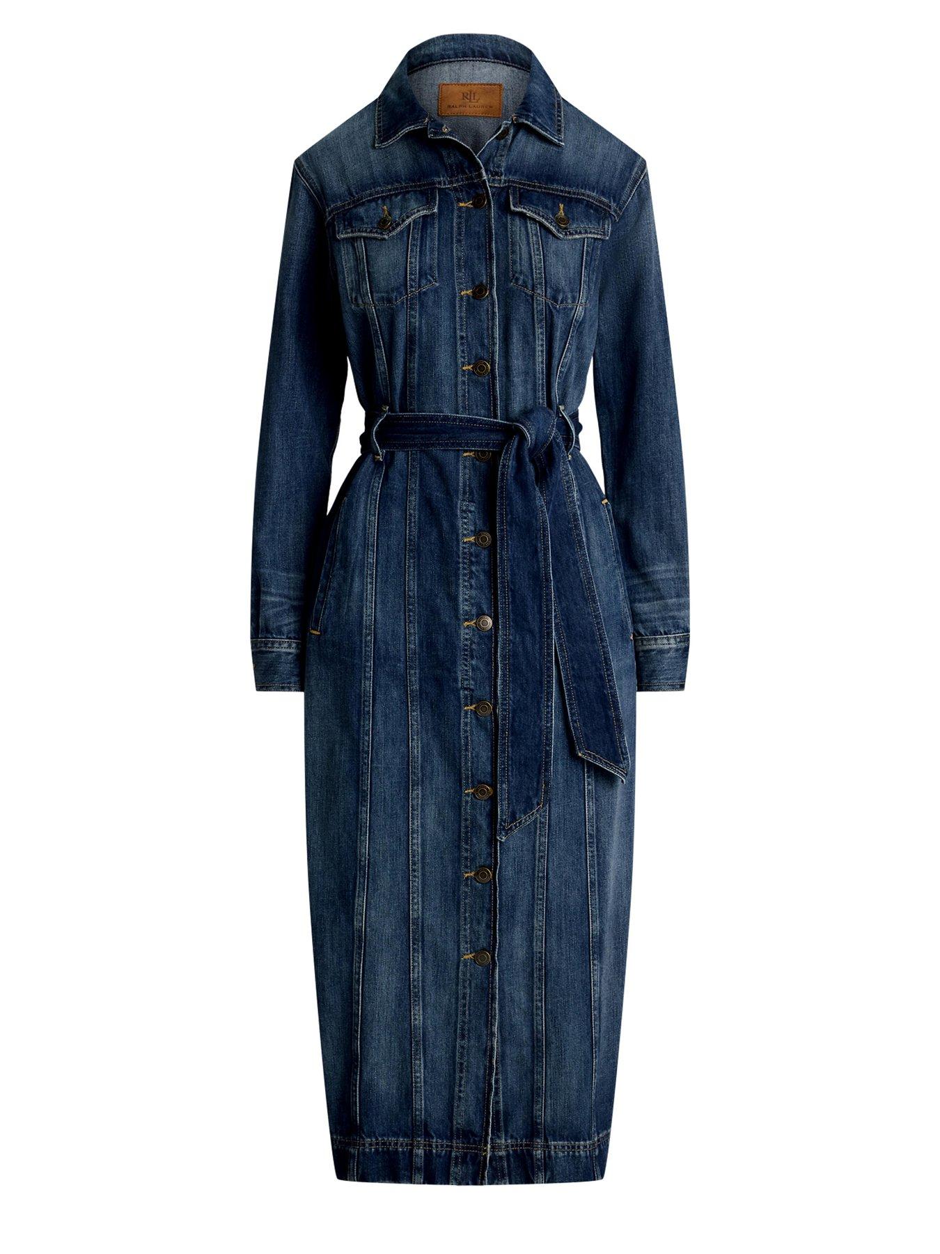 lauren-by-ralph-lauren-hadell-long-sleeve-denim-dress-bluedetail