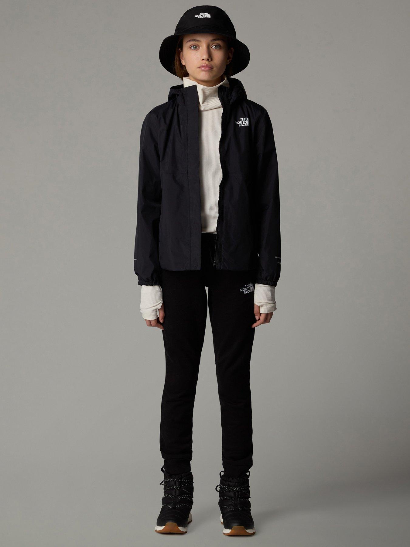 the-north-face-junior-girls-antora-rain-jacket-blackstillFront