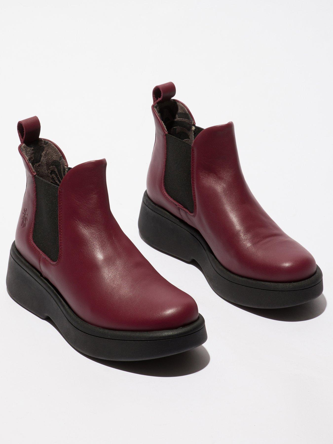 Fly London Mulk159fly Ankle Boot Wine Very Ireland
