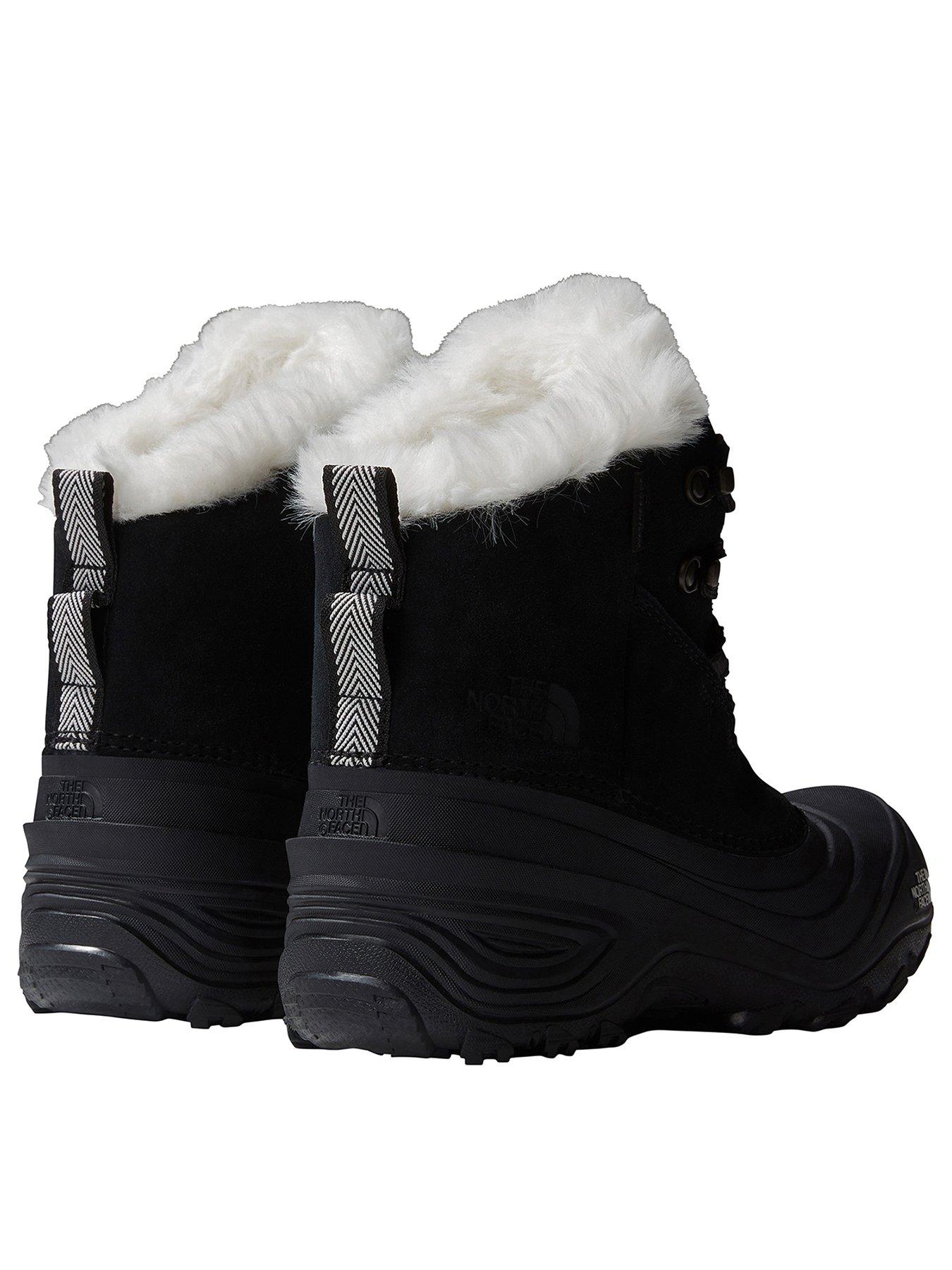 North face black snow boots on sale