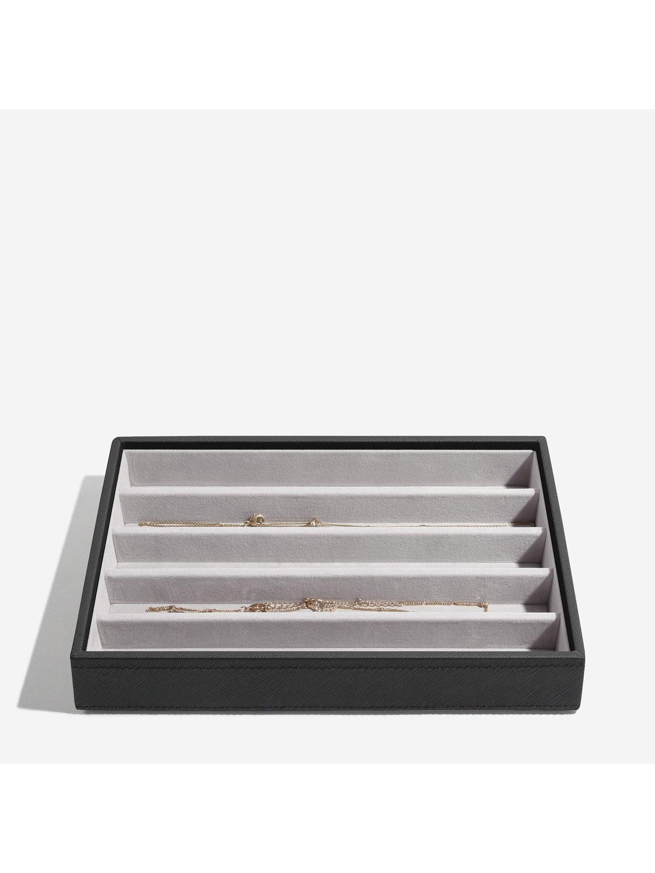 Image 2 of 3 of Stackers Stackers Classic 5 Section Tray - Black