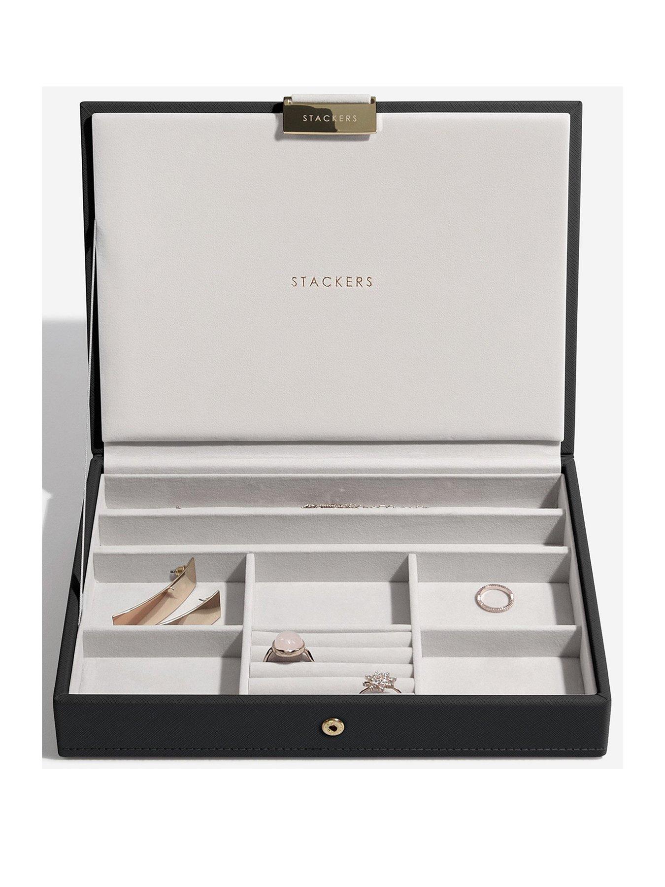 Image 1 of 3 of Stackers Stackers Classic Box Lid - Black