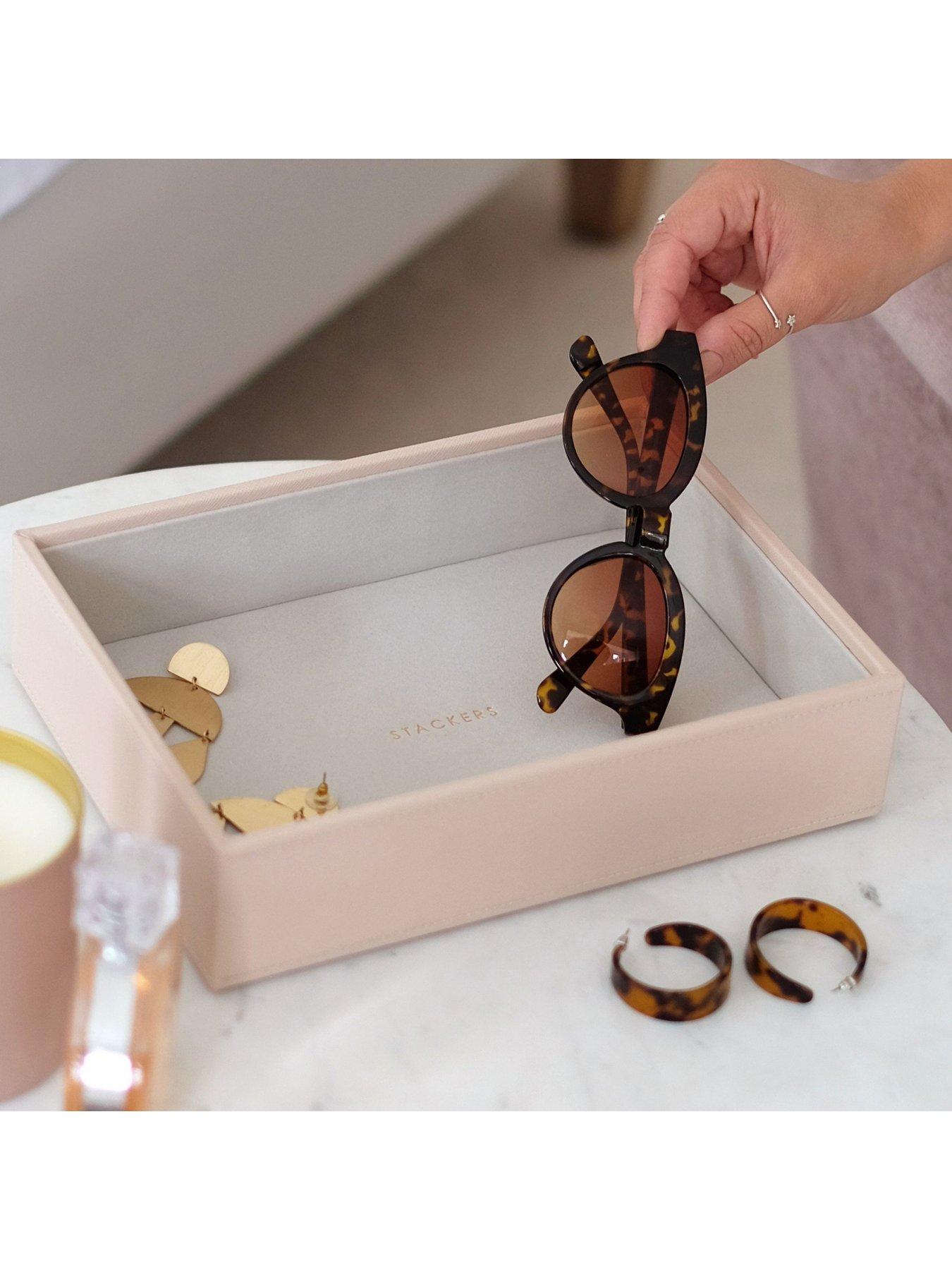 Image 3 of 3 of Stackers Stackers Classic Deep Open Tray - Blush
