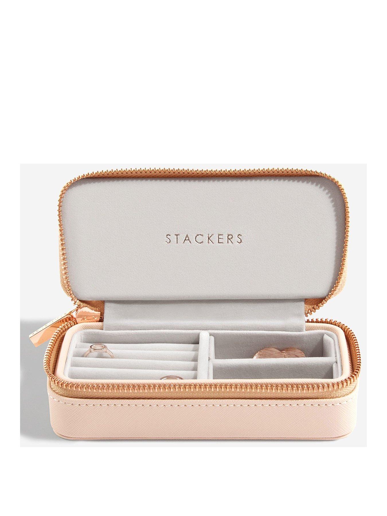 Image 1 of 3 of Stackers Stackers Medium Travel Box - Blush