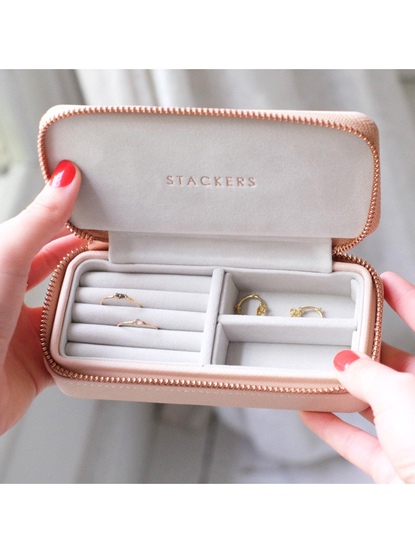 Image 2 of 3 of Stackers Stackers Medium Travel Box - Blush