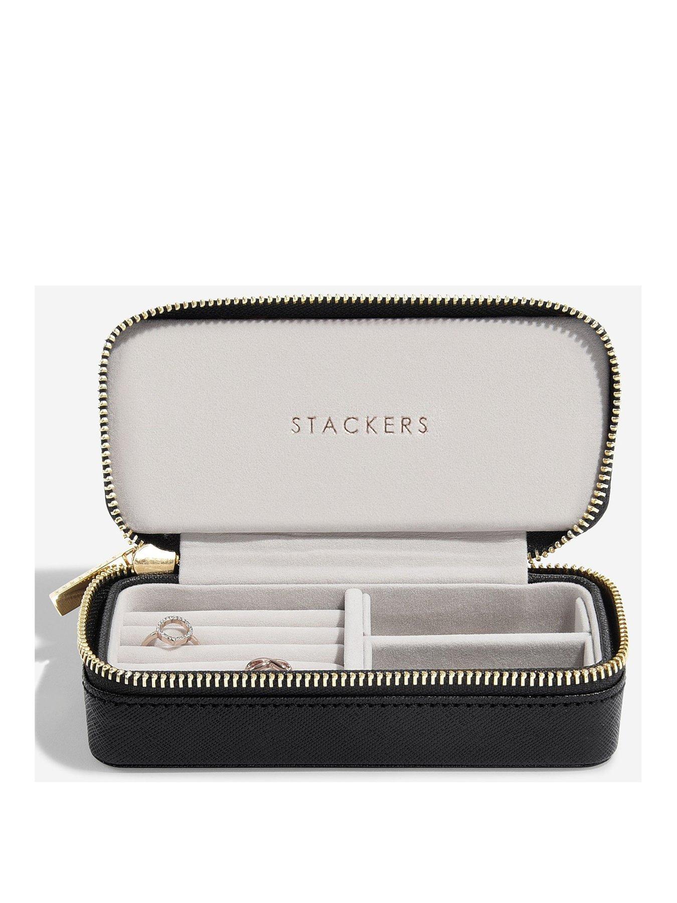 Image of Stackers Stackers Medium Travel Box - Black
