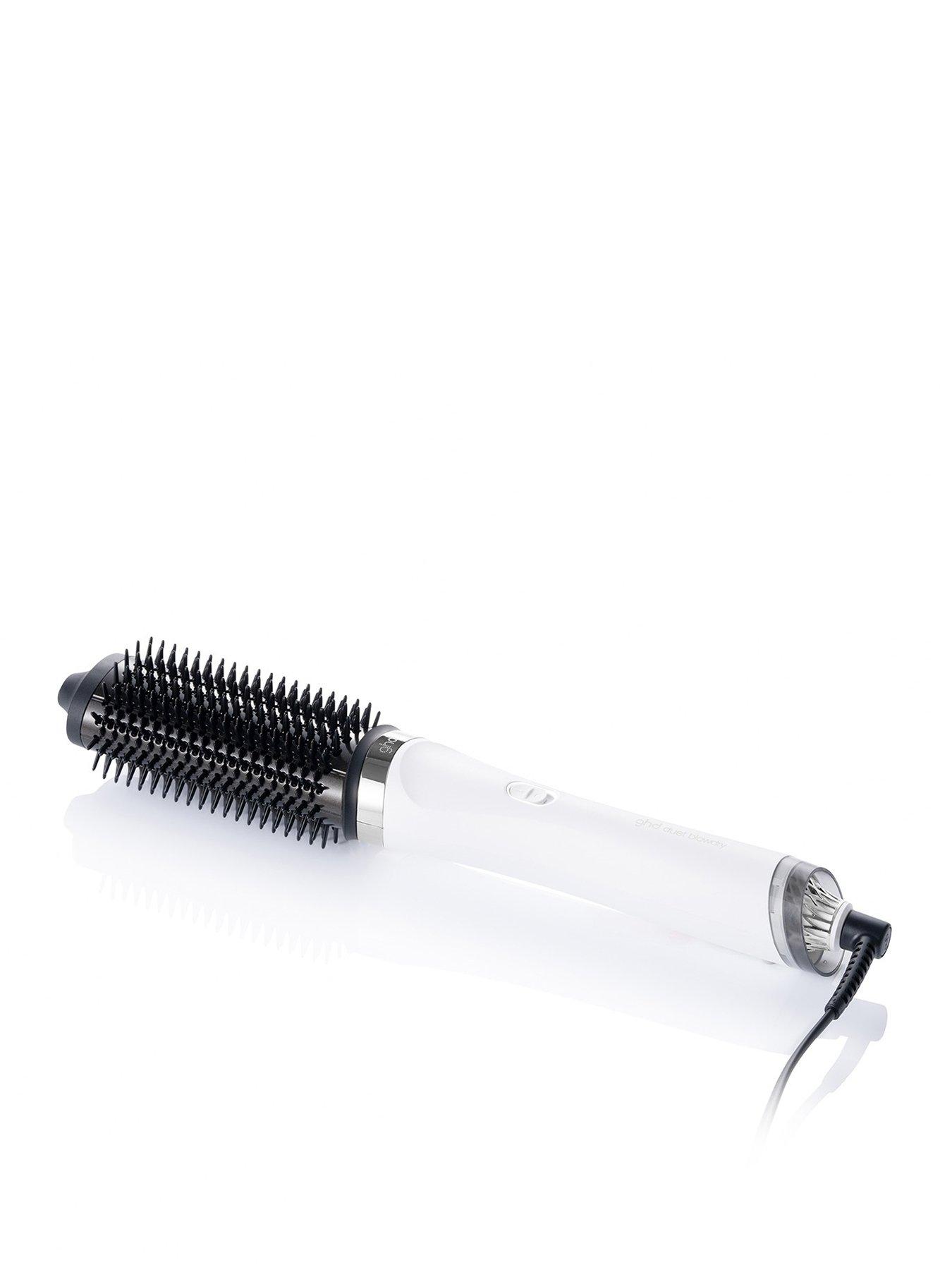 undefined ghd Duet Blowdry - Hair Dryer Brush, Wet To Blow Dried, No Heat Damage, 3x More Volume Blow Dry, for All Hair Types (White)