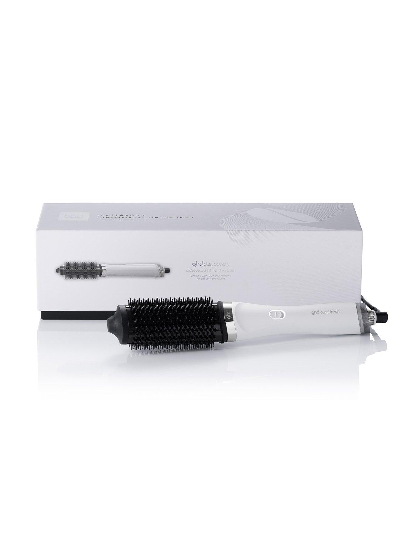 Image 7 of 8 of ghd ghd Duet Blowdry - Hair Dryer Brush, Wet To Blow Dried, No Heat Damage, 3x More Volume Blow Dry, for All Hair Types (White)