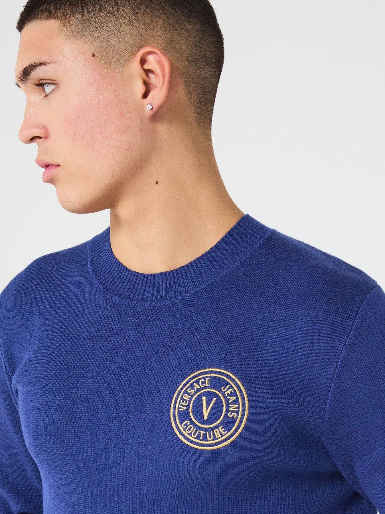 versace-jeans-couture-versace-jeans-couture-round-neck-knitted-jumper-blueoutfit