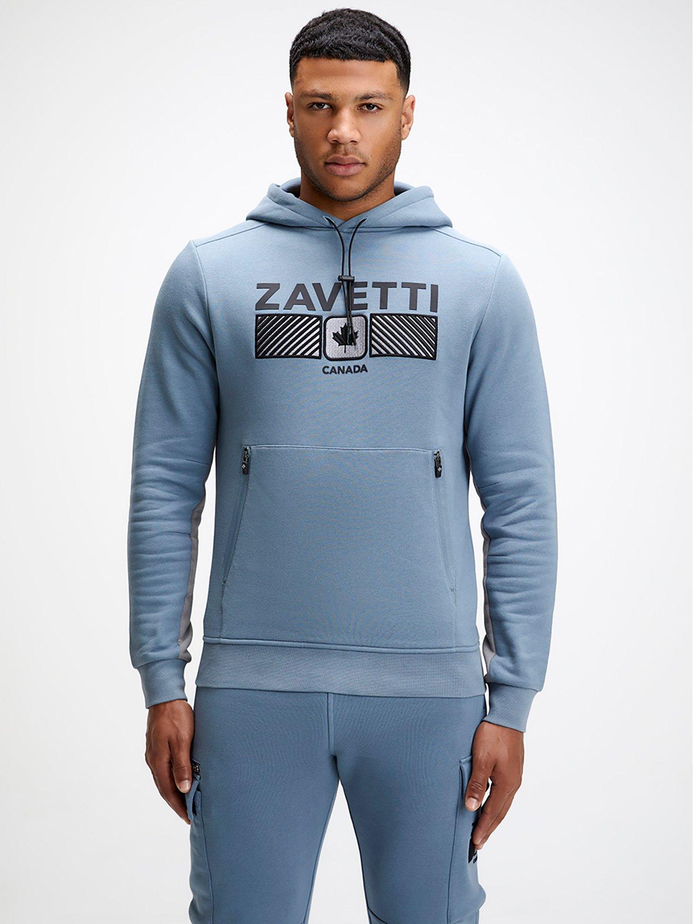 zavetti-canada-ovello-20-chevron-hoodie-blue