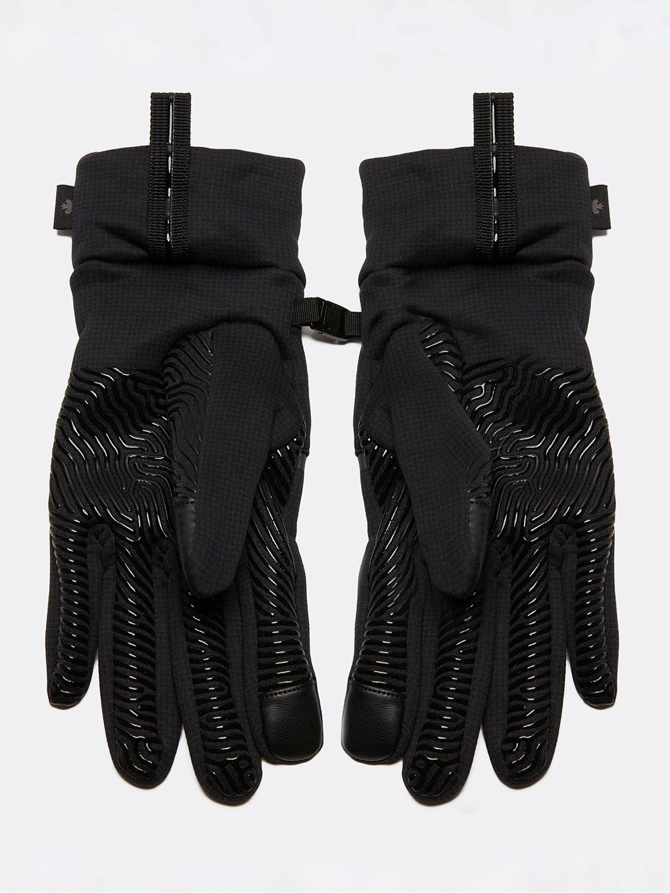 zavetti-canada-forzari-poly-knitted-gloves-blackstillFront