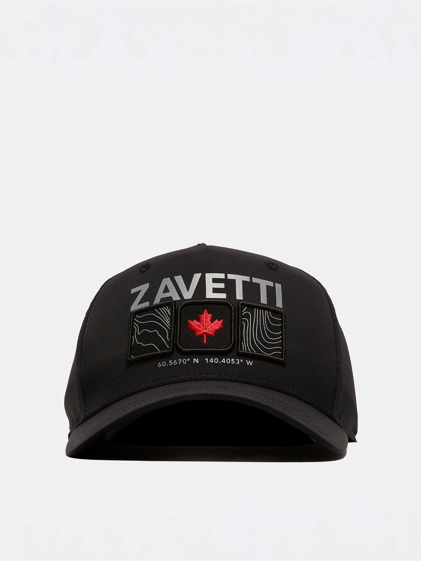 zavetti-canada-ovello-contour-cap-blackstillFront