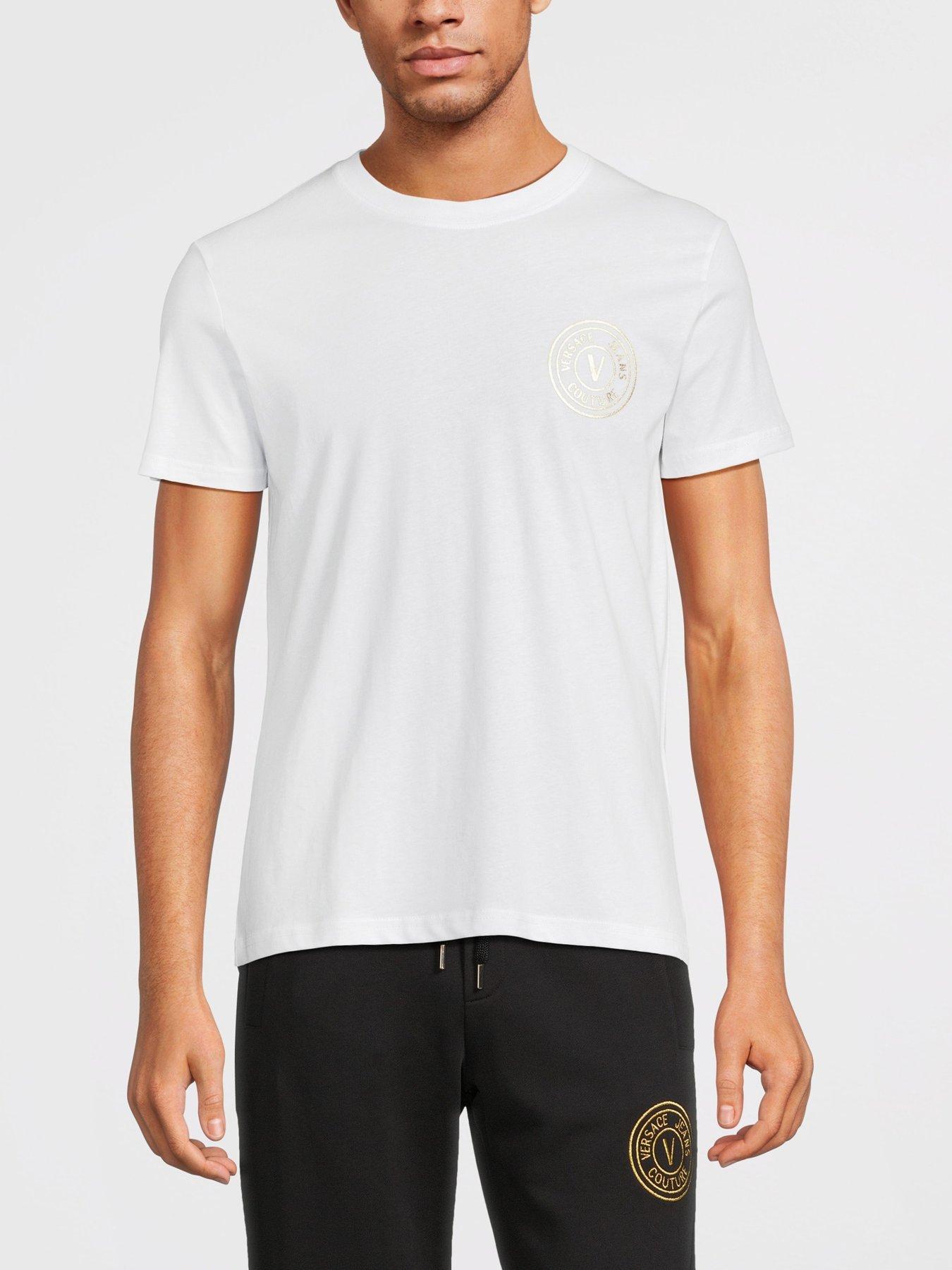 versace-jeans-couture-gold-left-chest-logo-t-shirt-white