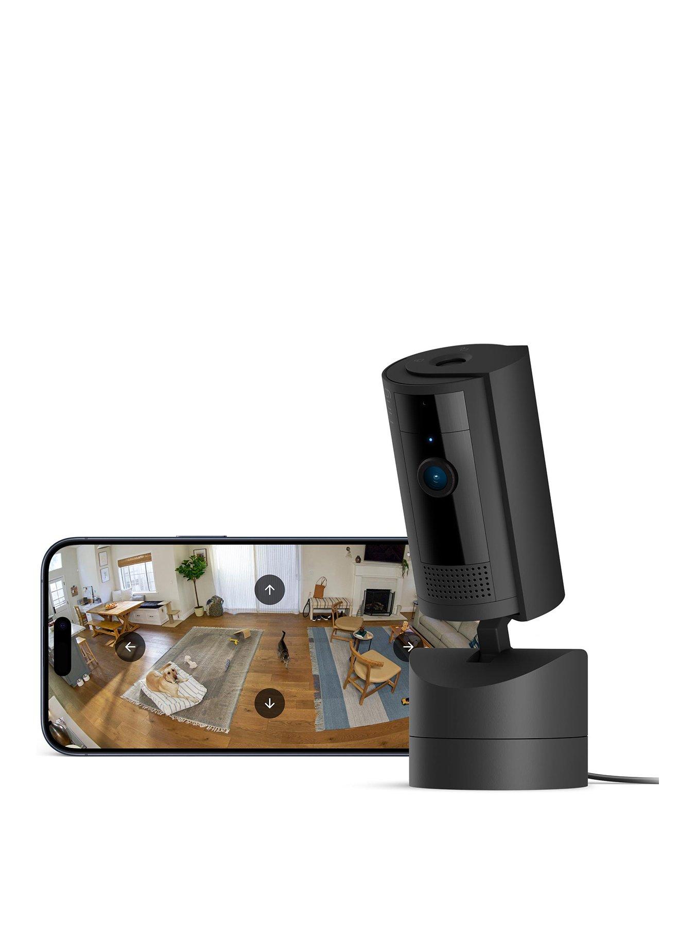 RING Ring Pan-Tilt Indoor Smart Camera (UK) - Black