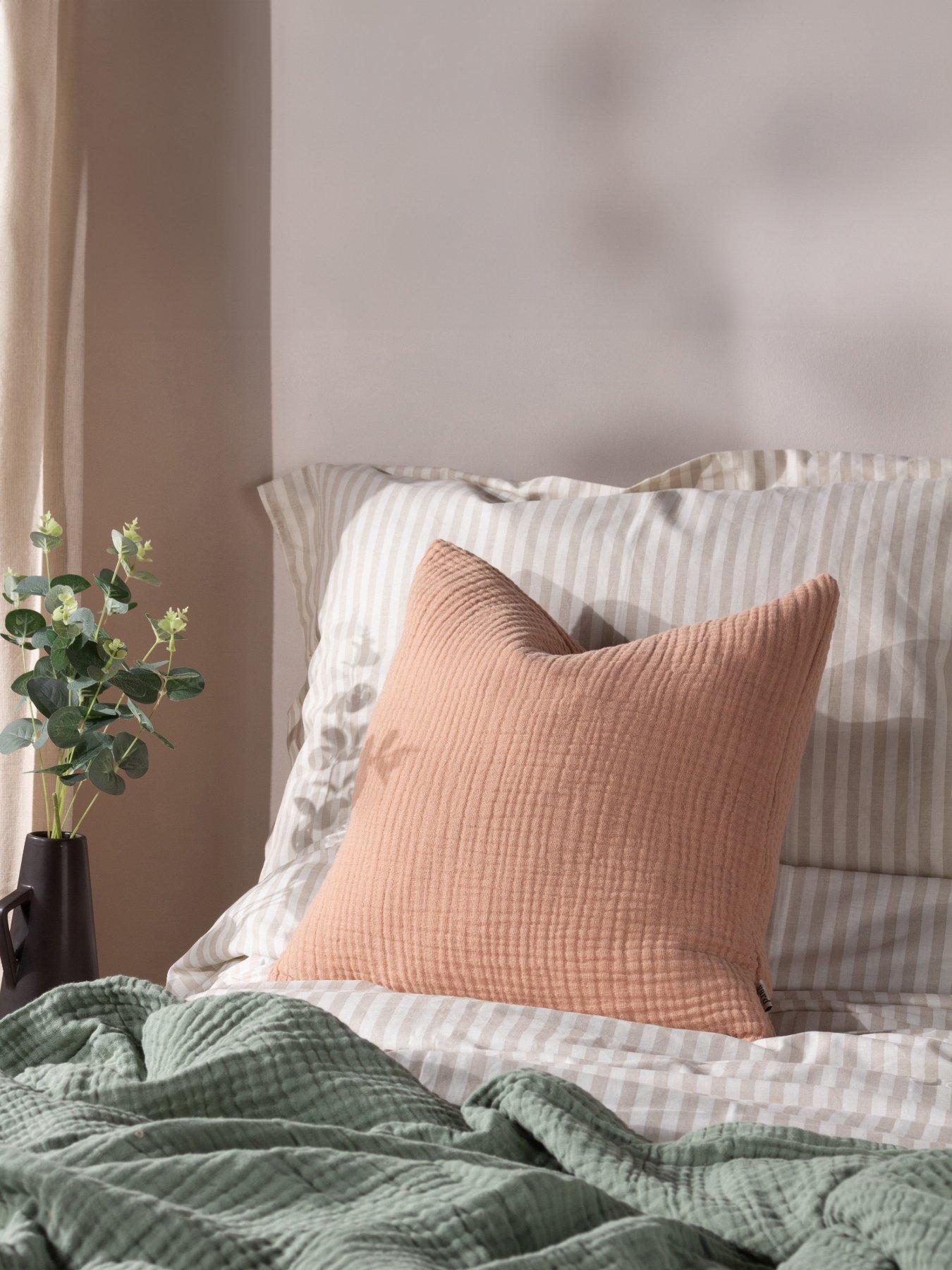 undefined Lark Cushion - Pink Clay