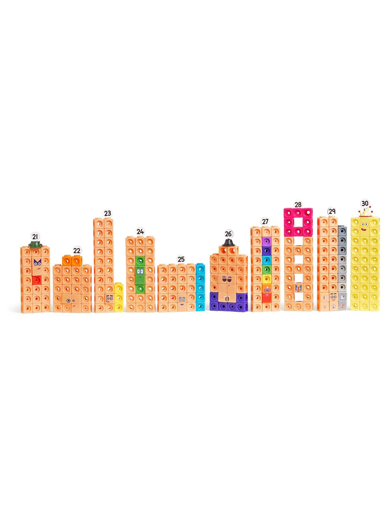 Image 2 of 5 of LEARNING RESOURCES Mathlink Cubes Numberblocks 21-30 Activity Set