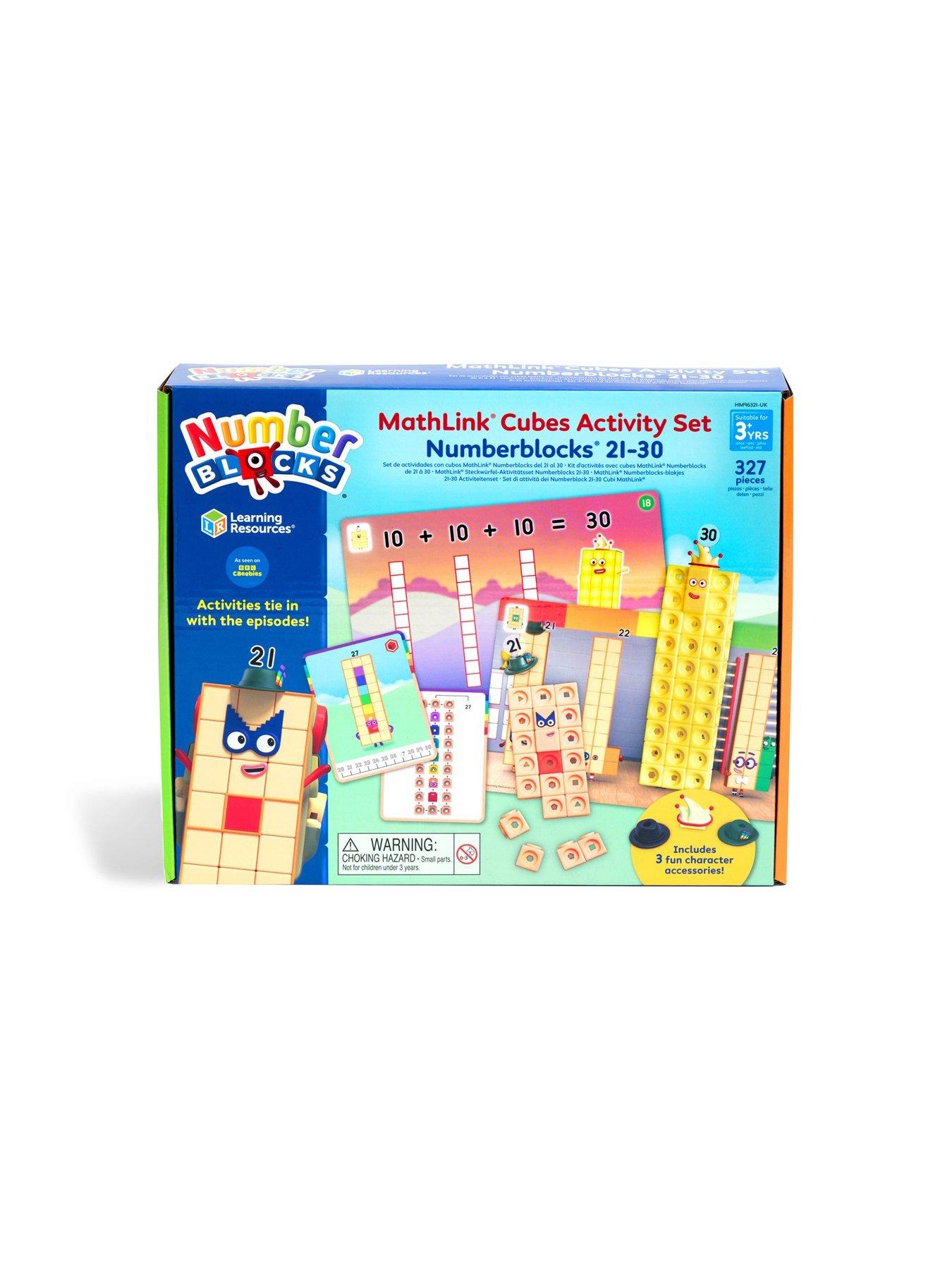 Image 5 of 5 of LEARNING RESOURCES Mathlink Cubes Numberblocks 21-30 Activity Set