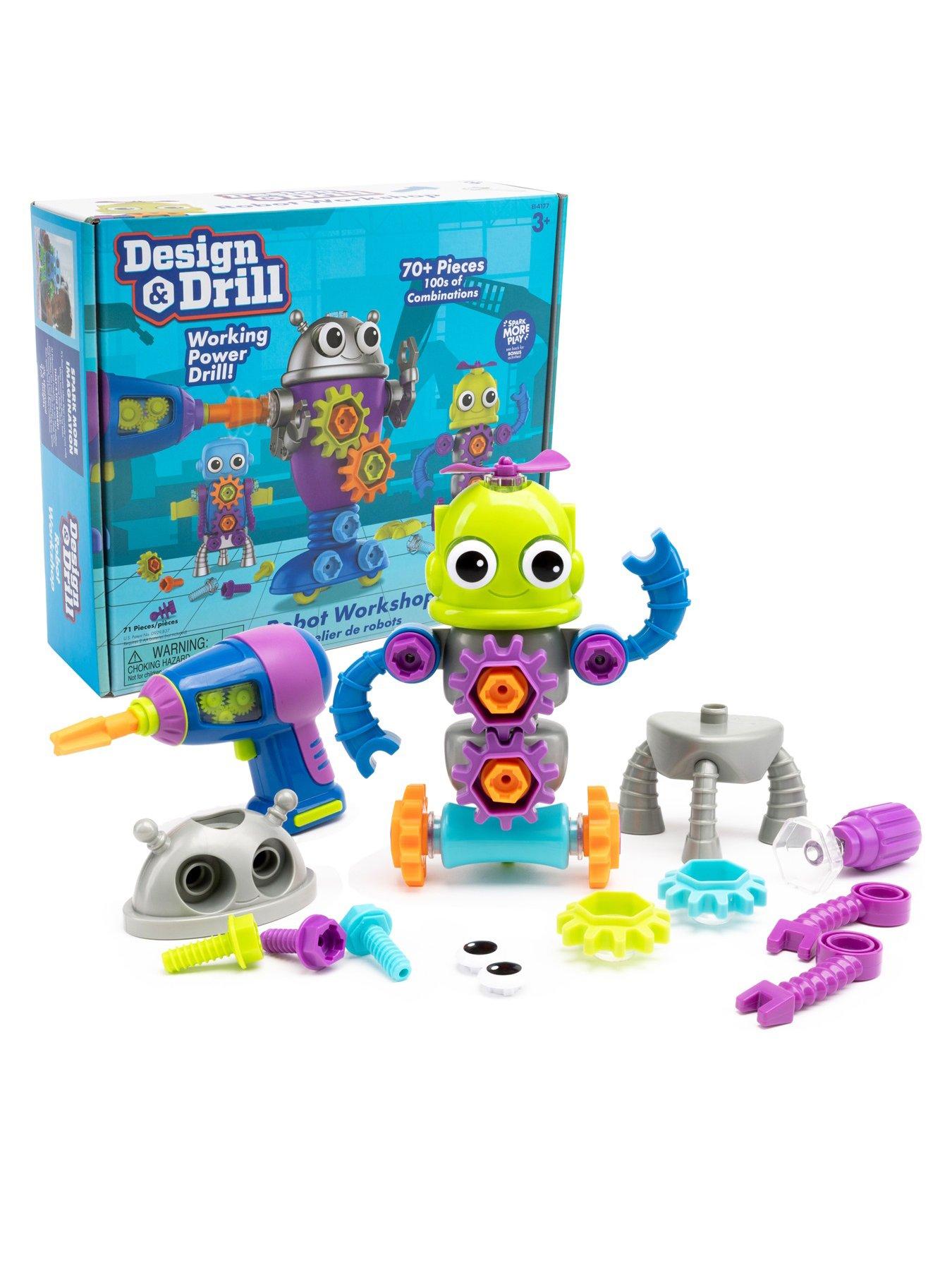 Image 3 of 7 of LEARNING RESOURCES Design &amp; Drill Robot Workshop