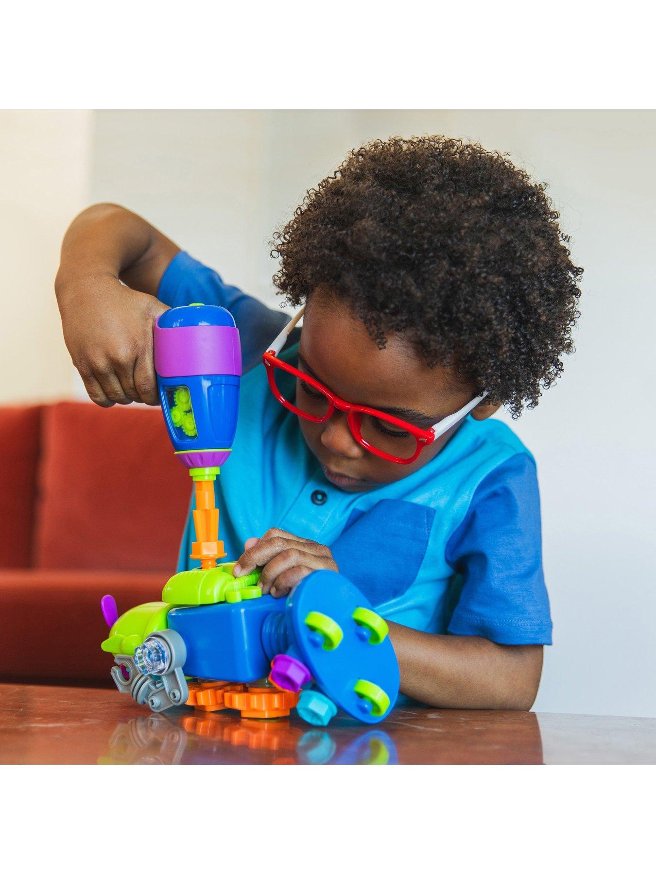 Image 6 of 7 of LEARNING RESOURCES Design &amp; Drill Robot Workshop