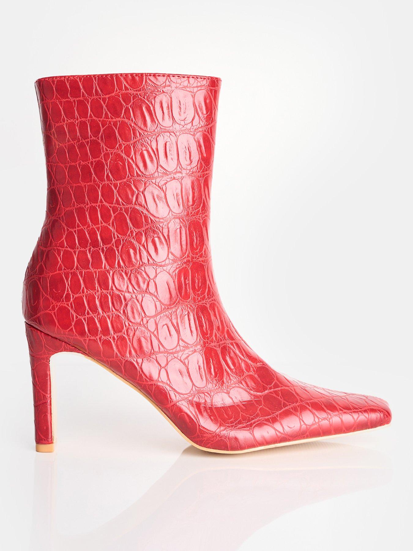 public-desire-polaris-ankle-boot-redstillFront