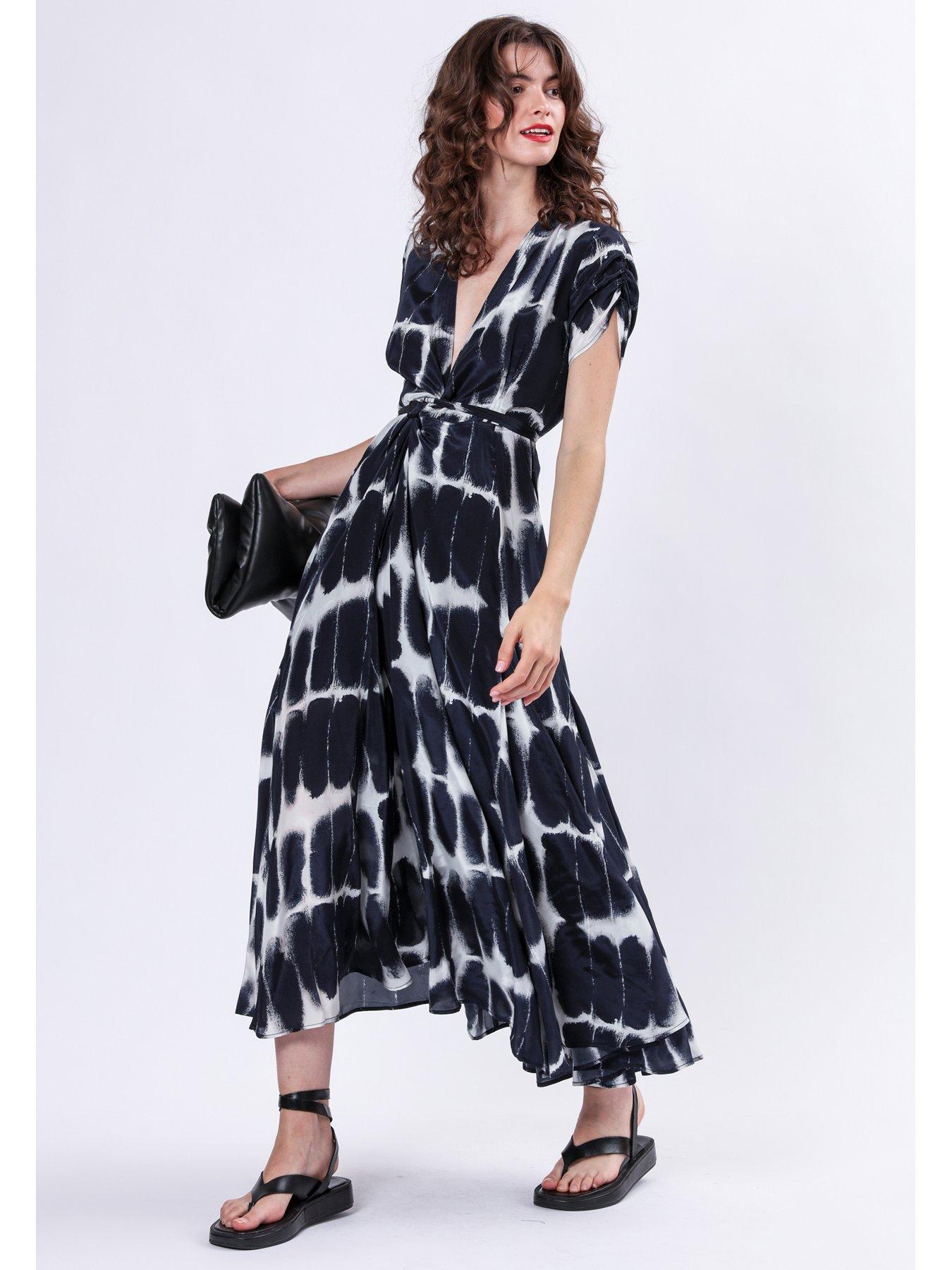 religion-tie-dye-print-cupro-wrap-maxi-dress-with-full-skirt-navydetail