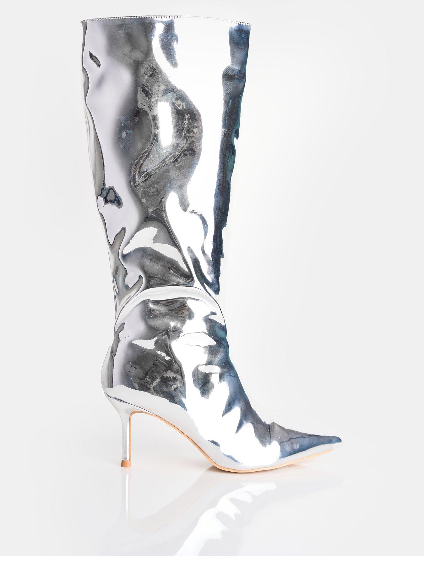 public-desire-amped-mirror-knee-high-boot-silverstillFront