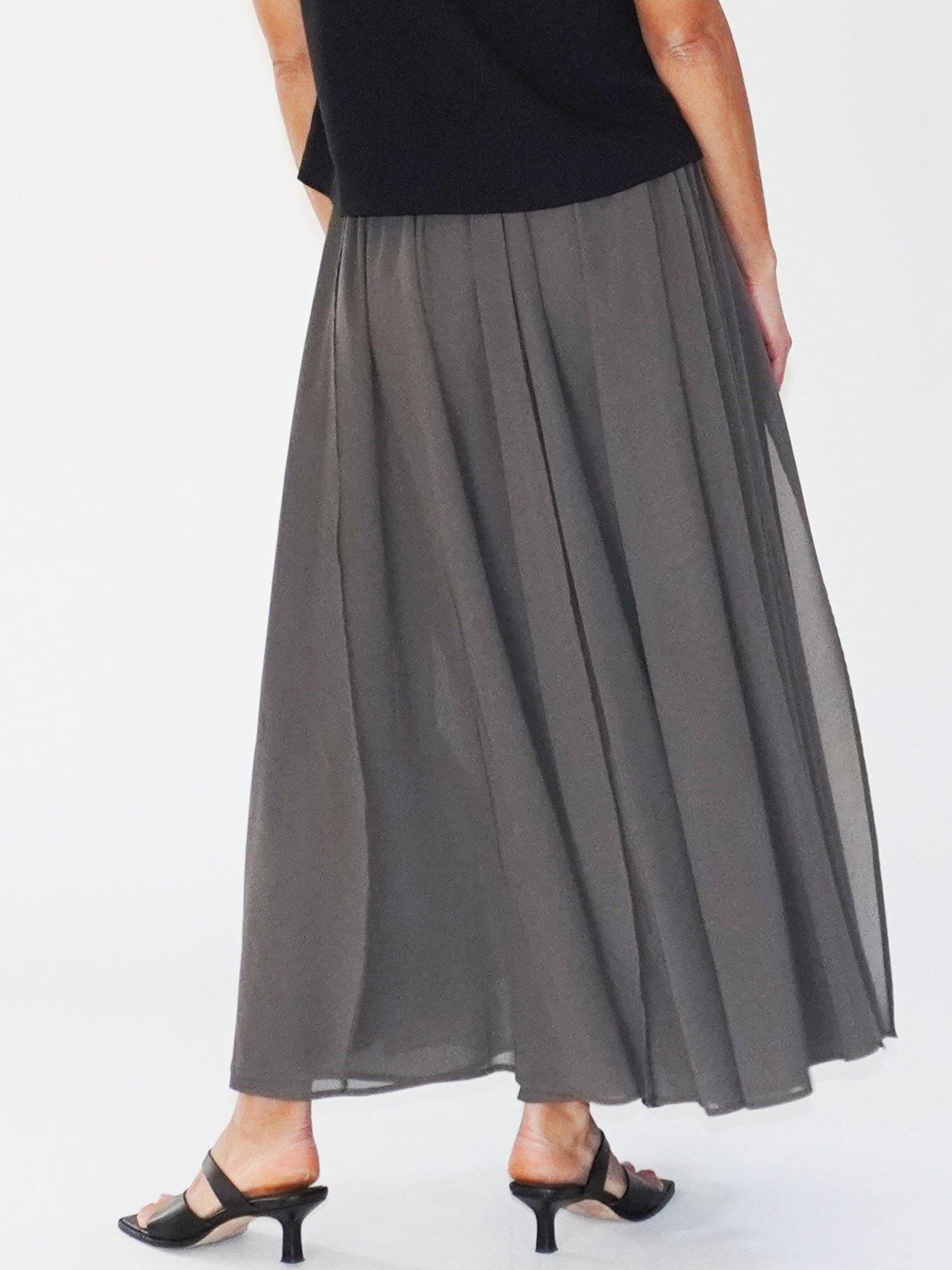 religion-religion-floaty-sheer-multi-layered-olsen-maxi-skirt-greystillFront