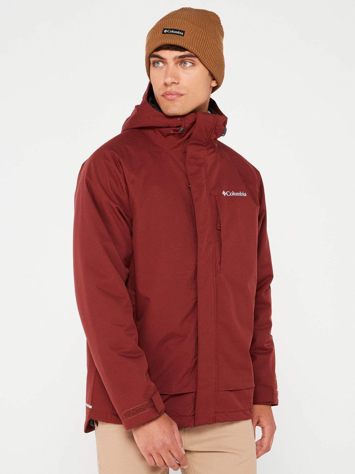 columbia-mens-black-mesa-rain-jacket-reddetail